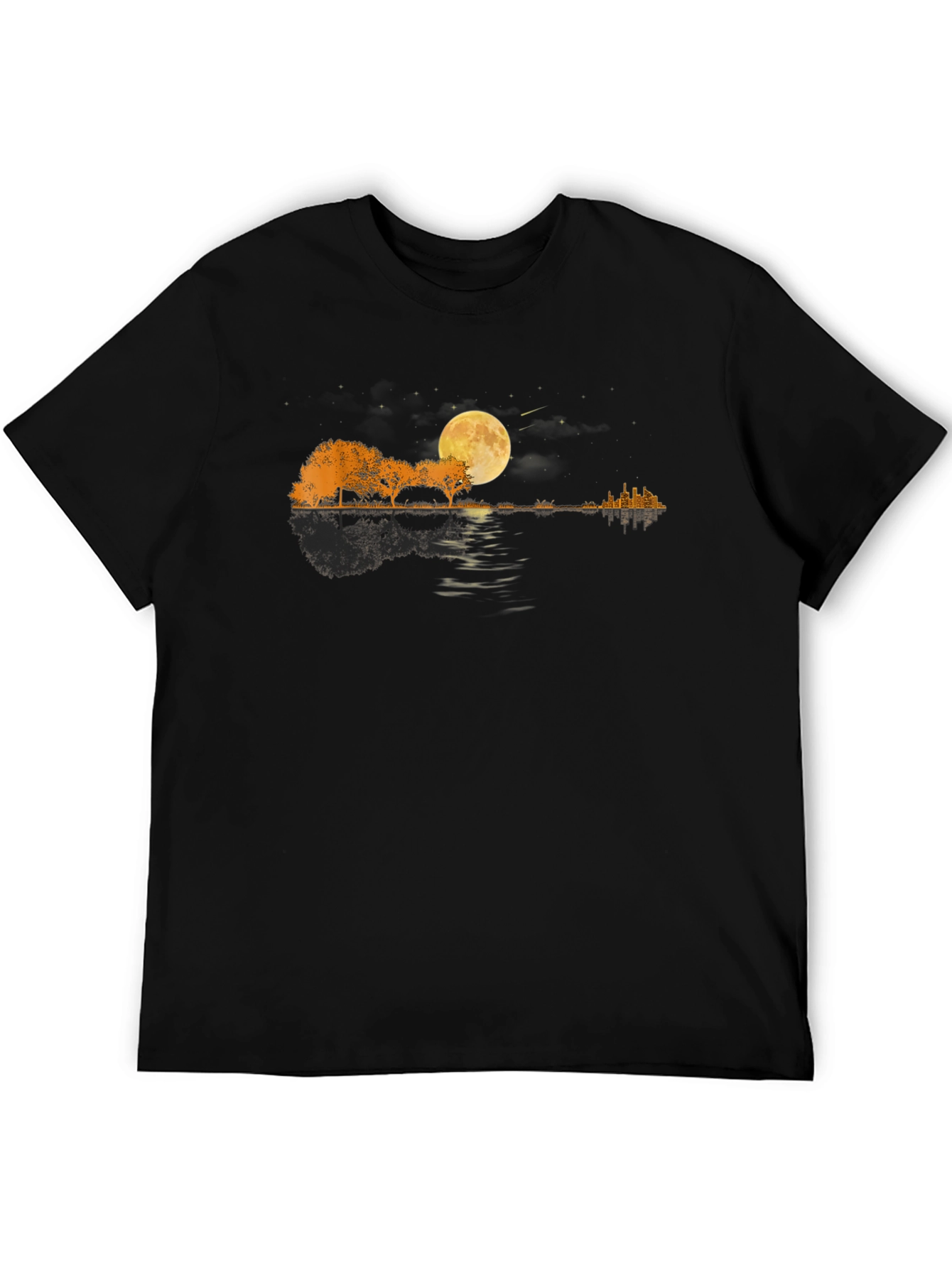 Guitar Landscape Graphic Tee