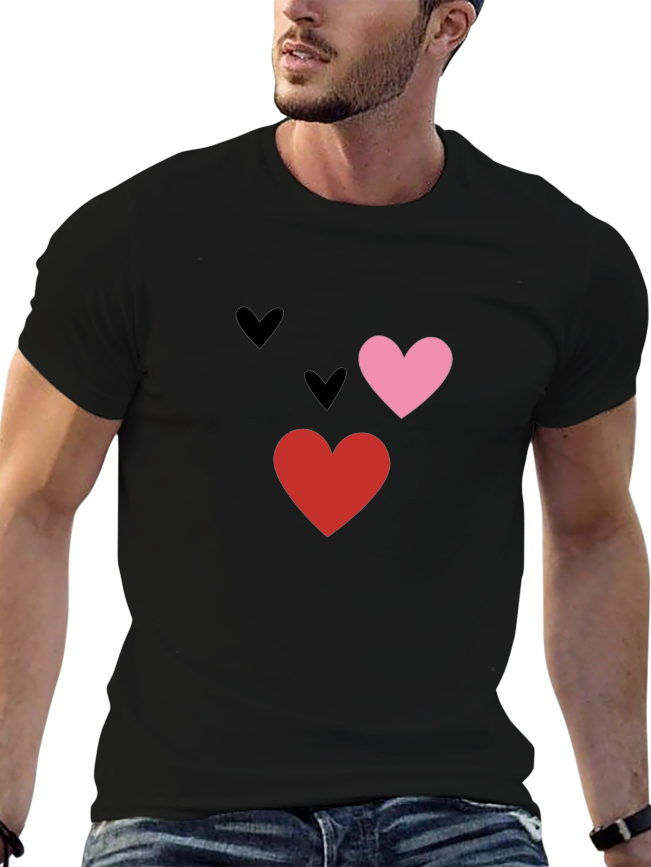 Heart Graphic Tee - Stylish & Comfy Casual Wear