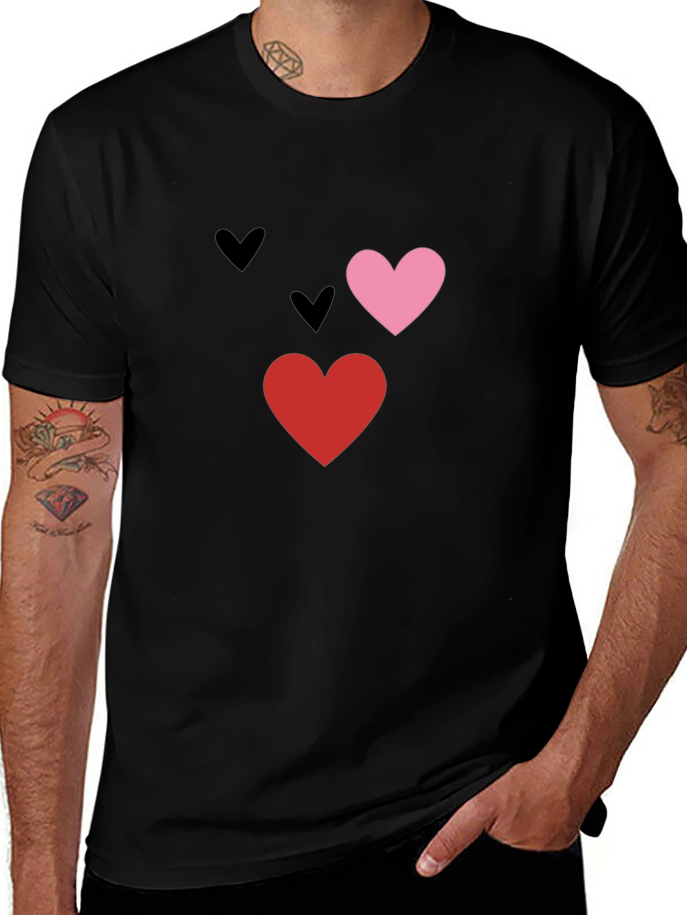 Heart Graphic Tee - Stylish & Comfy Casual Wear