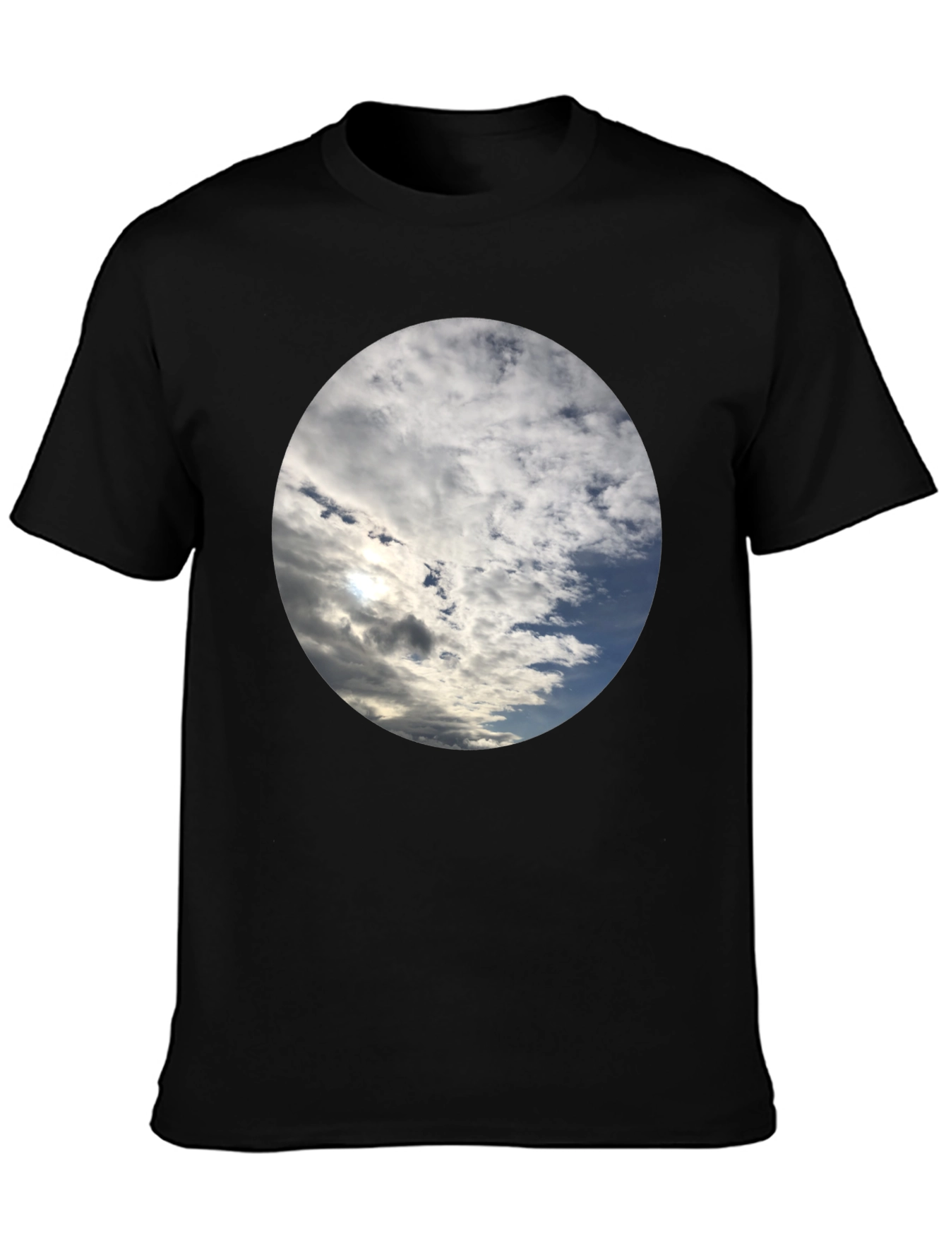 Sky Cloudscape T-Shirt - Stylish Weather Design
