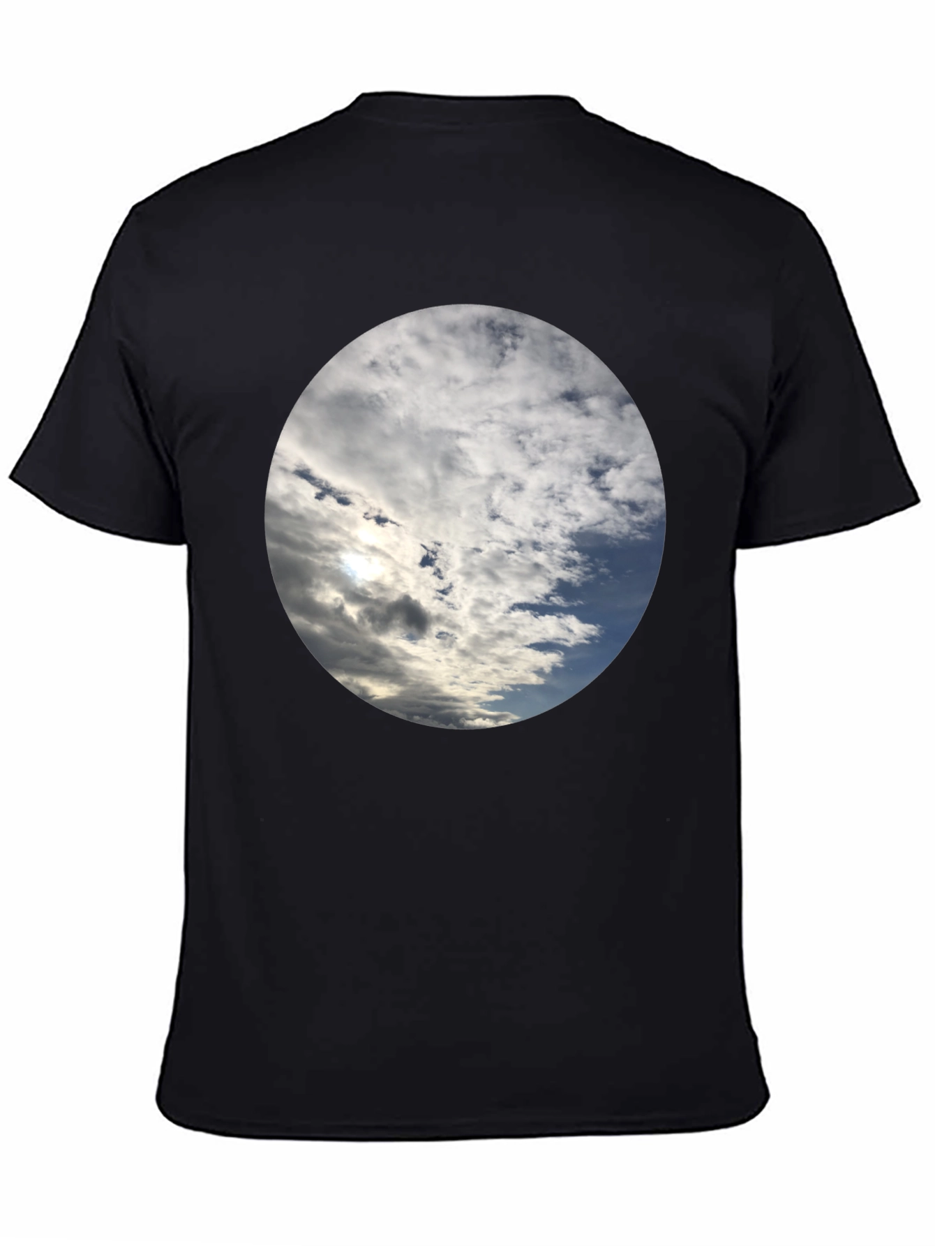 Sky Cloudscape T-Shirt - Stylish Weather Design