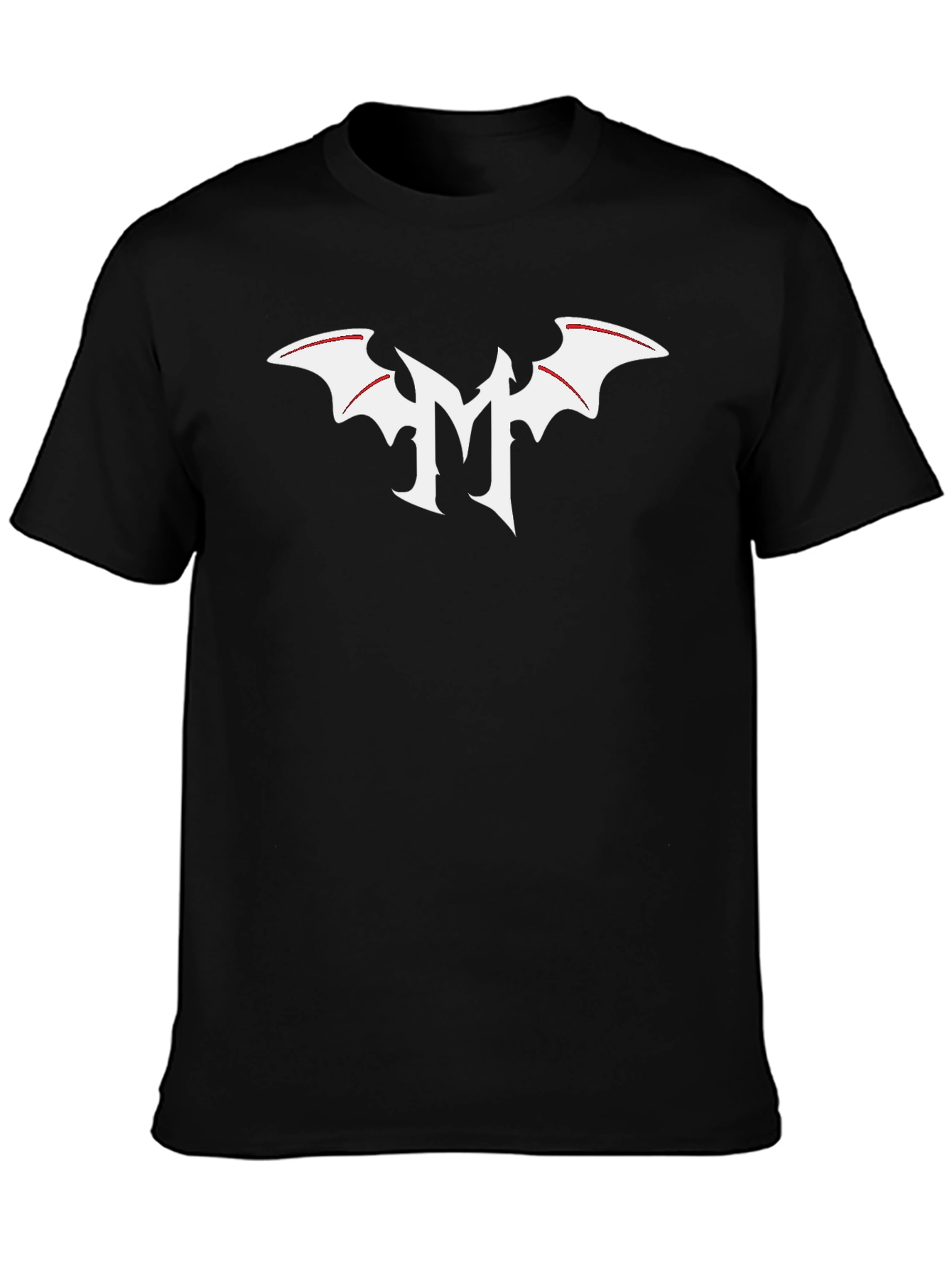 Bat Wing M Black T-Shirt