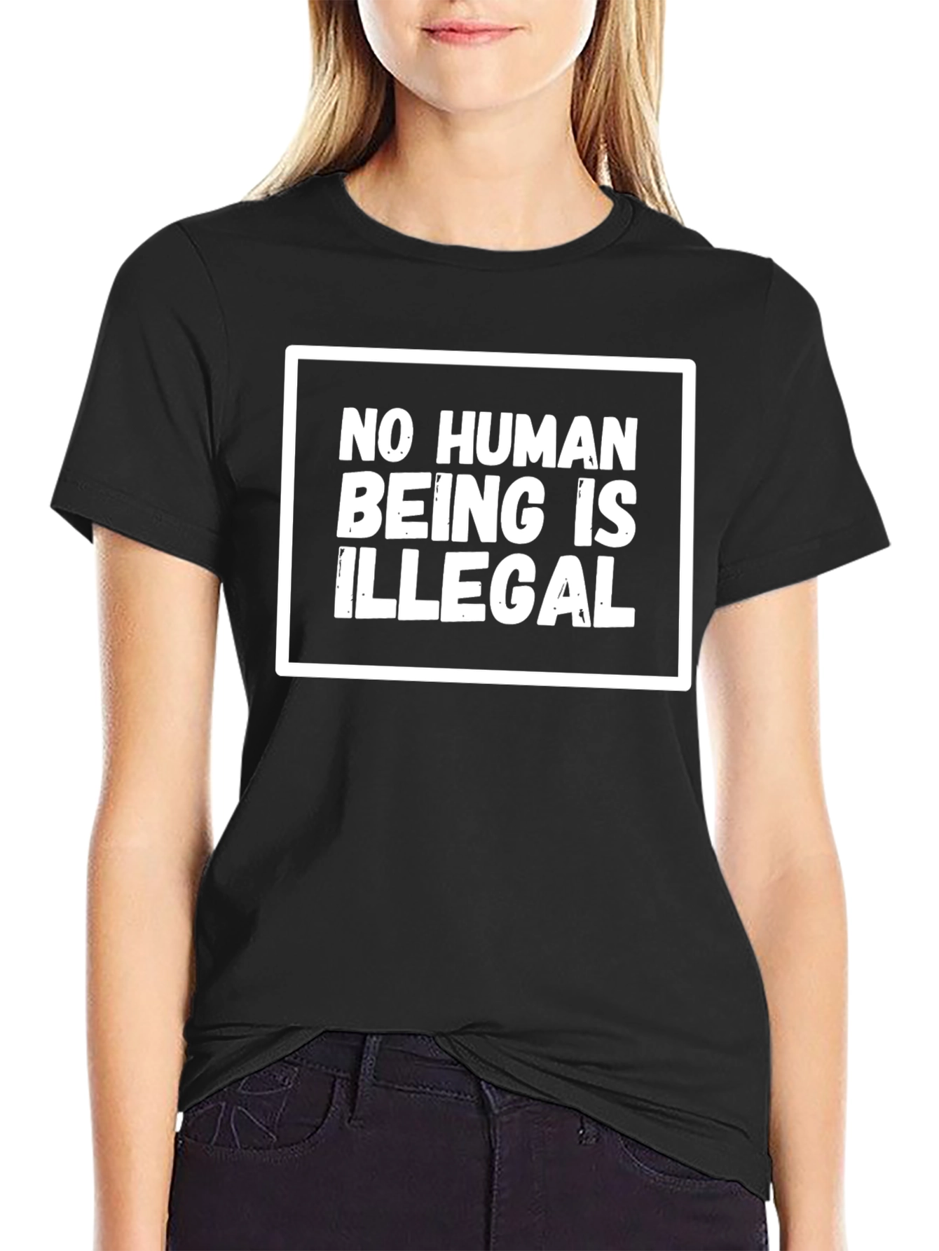 No Human Being Is Illegal T-Shirt