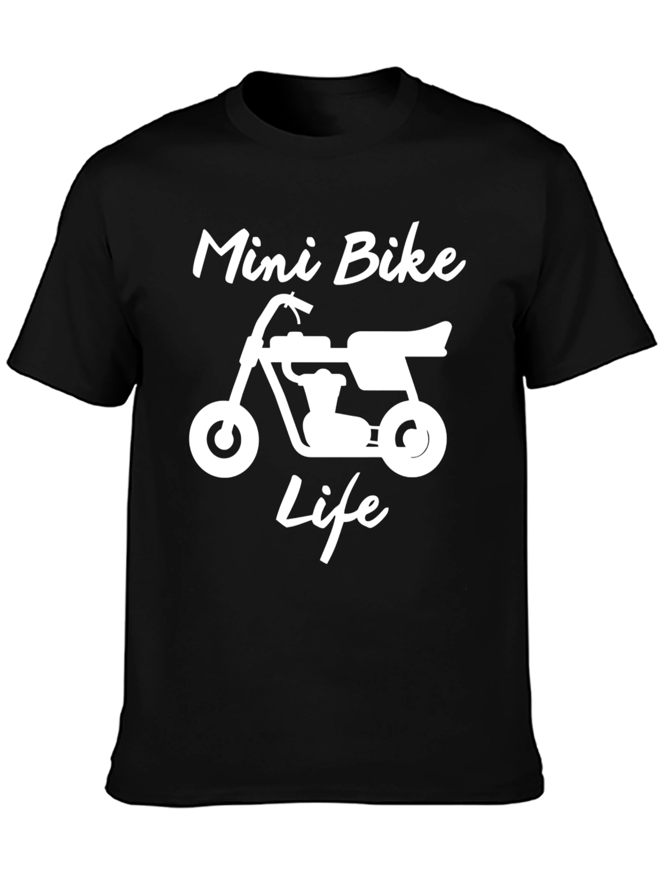 Mini Bike Life T-Shirt - Black Graphic Tee