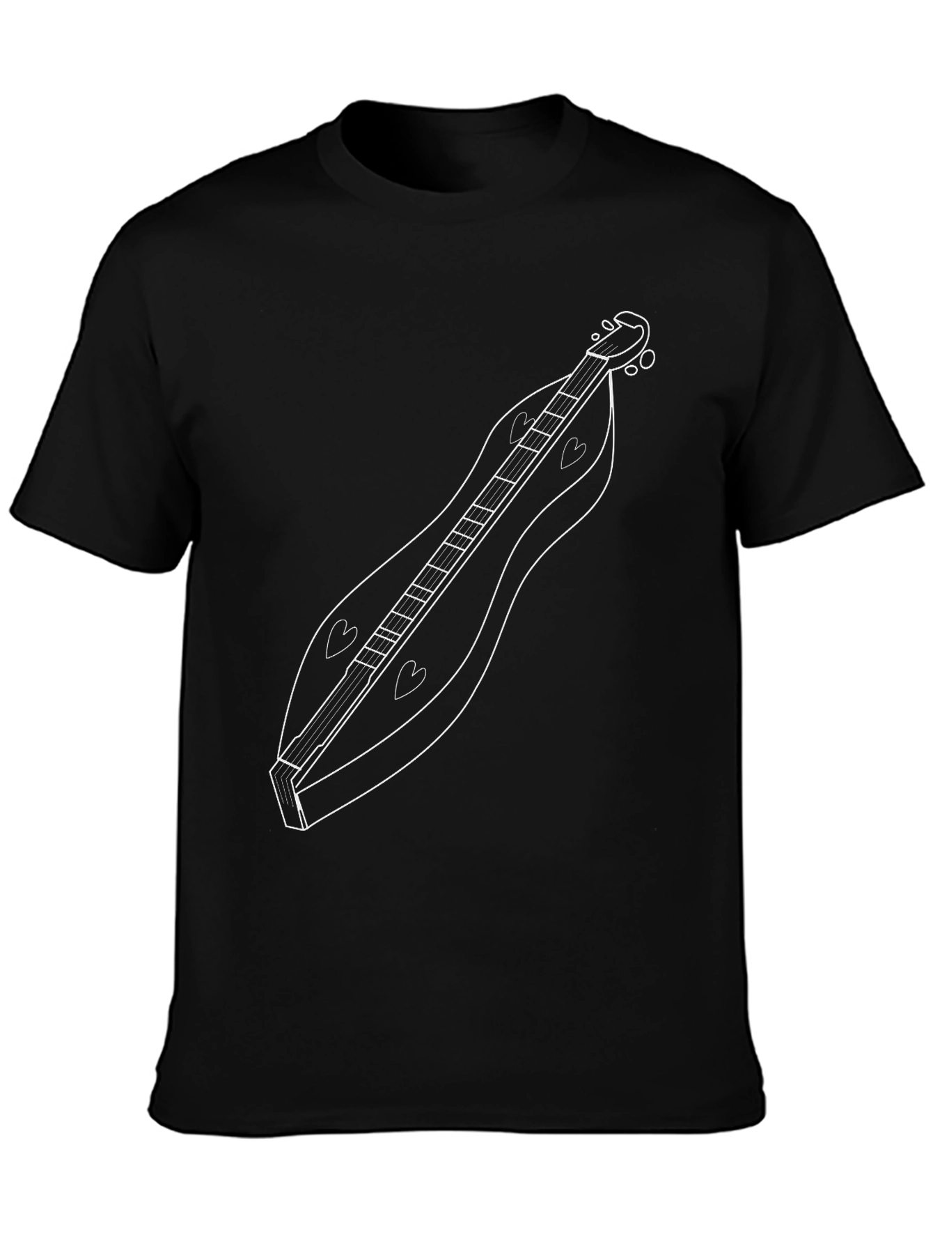 Cool Dulcimer Graphic T-Shirt