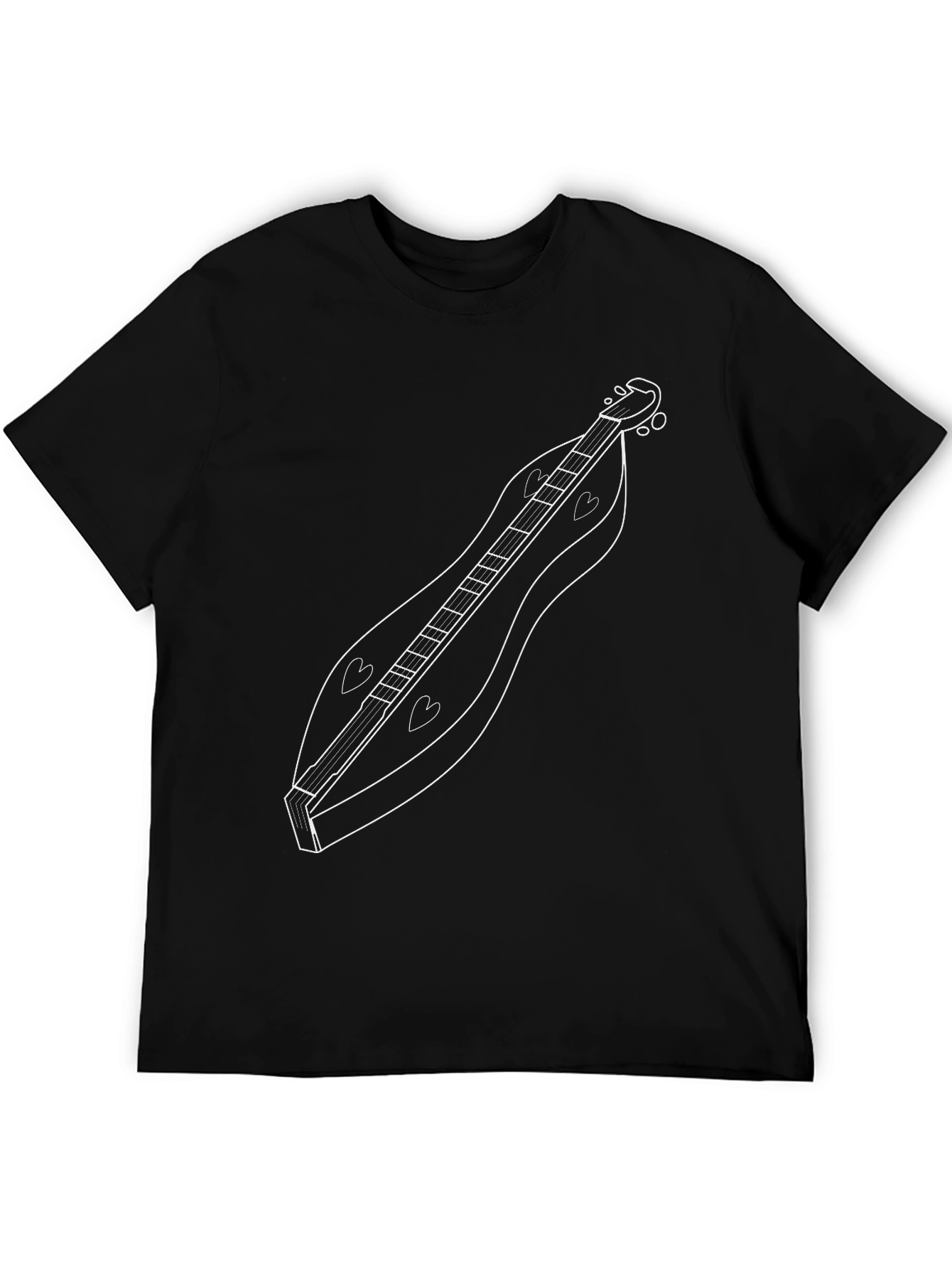 Cool Dulcimer Graphic T-Shirt