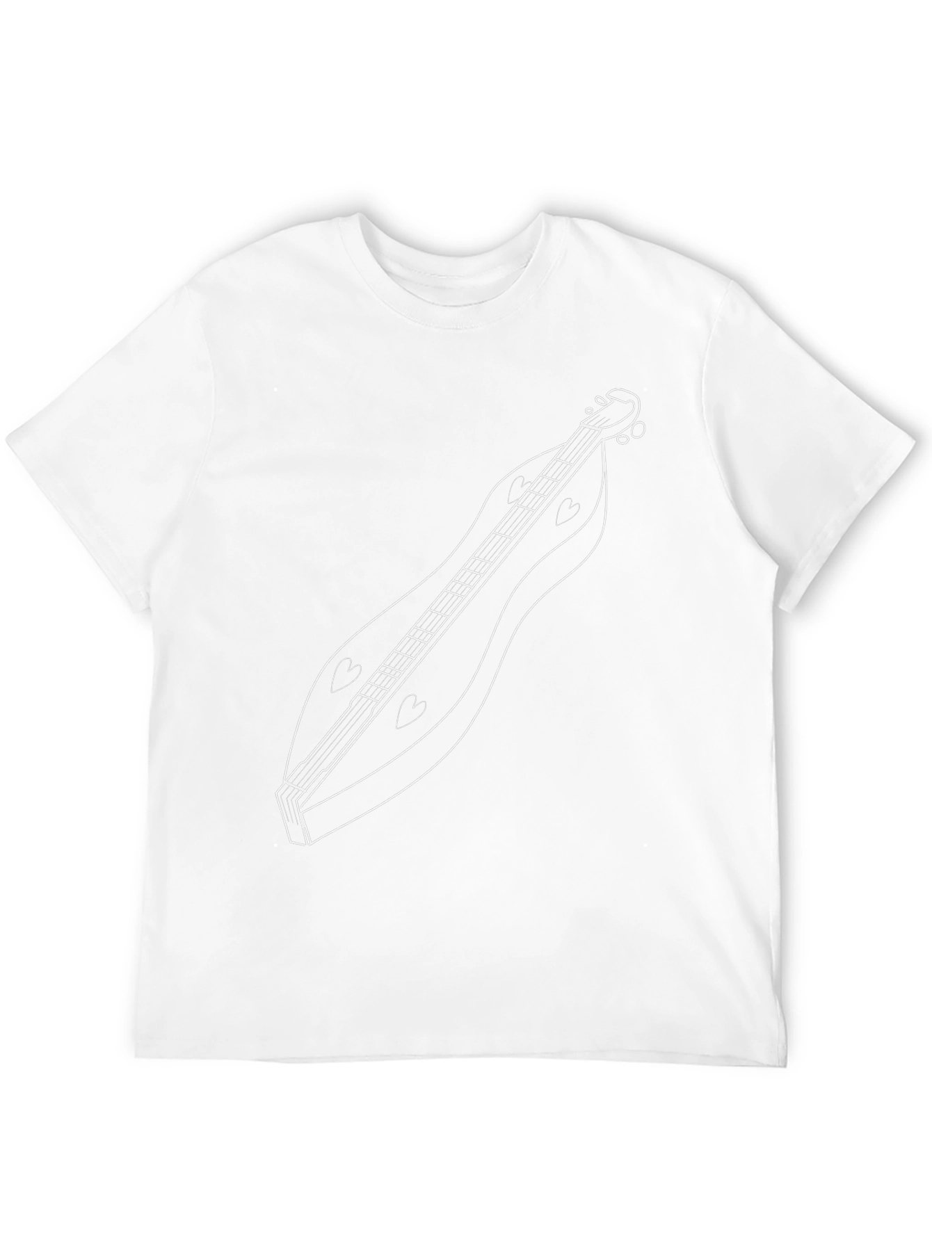 Cool Dulcimer Graphic T-Shirt