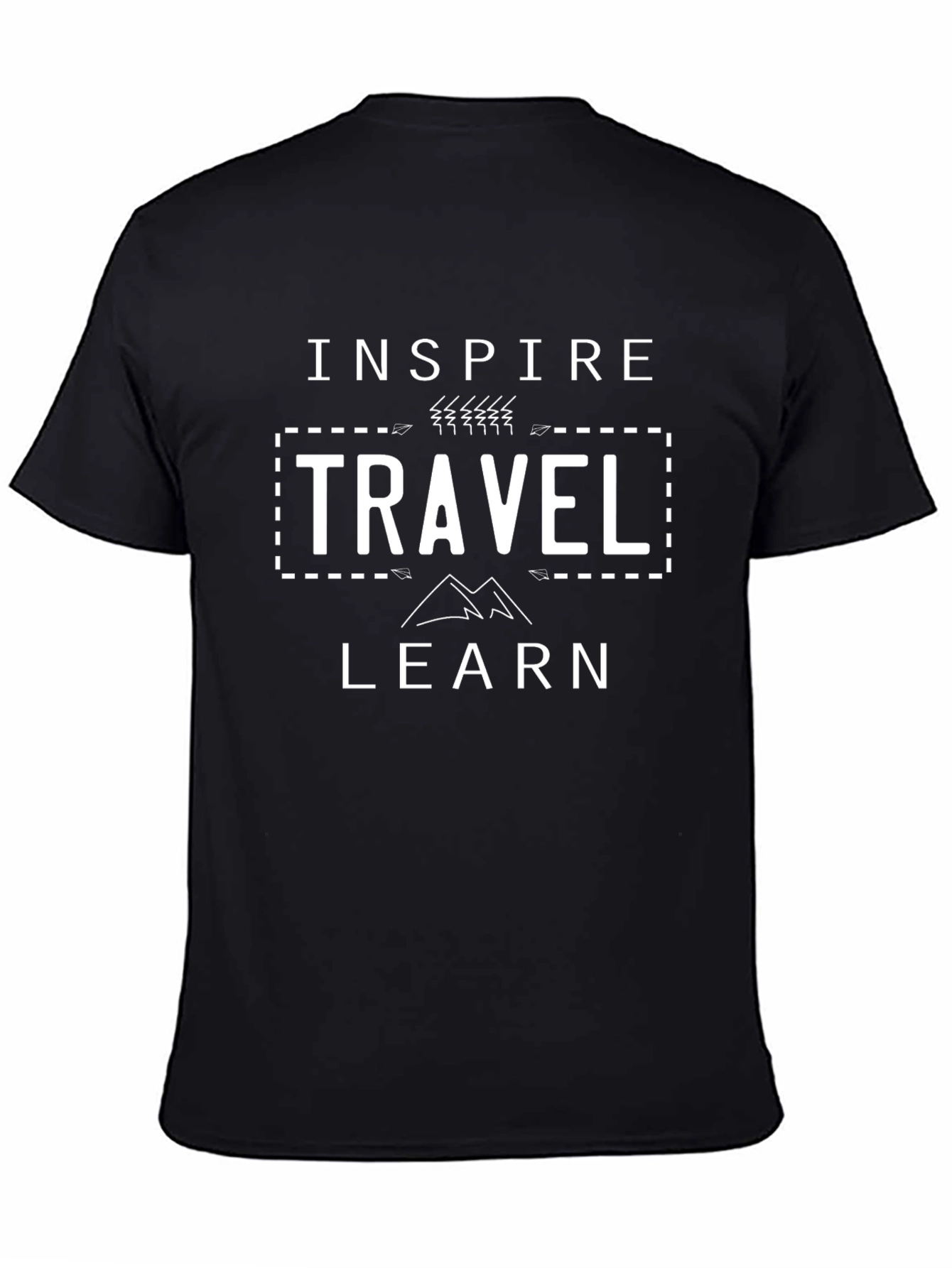 Inspire Travel Learn Graphic T-Shirt
