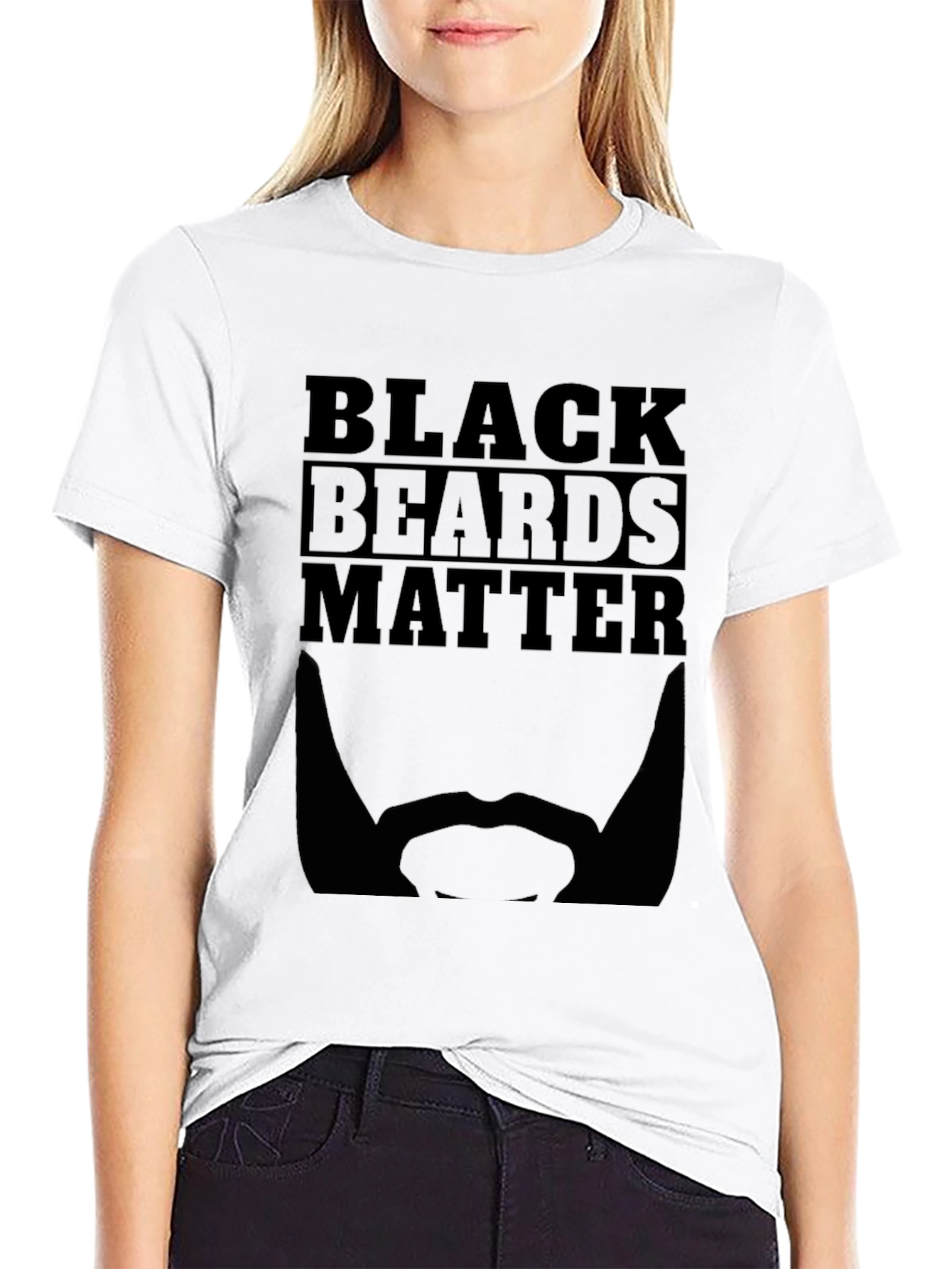 Black Beards Matter Graphic T-Shirt