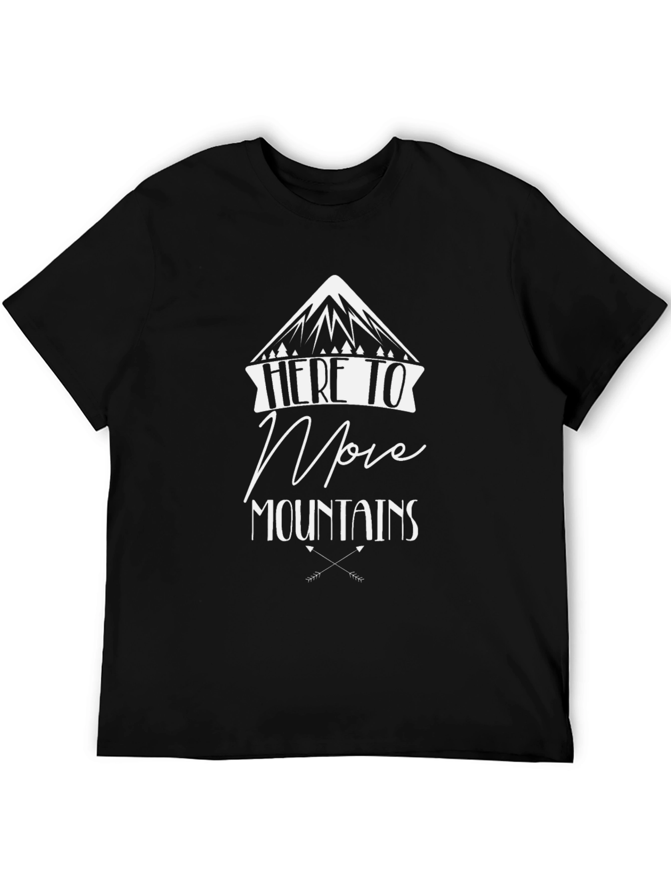 Here to Move Mountains Graphic Tee