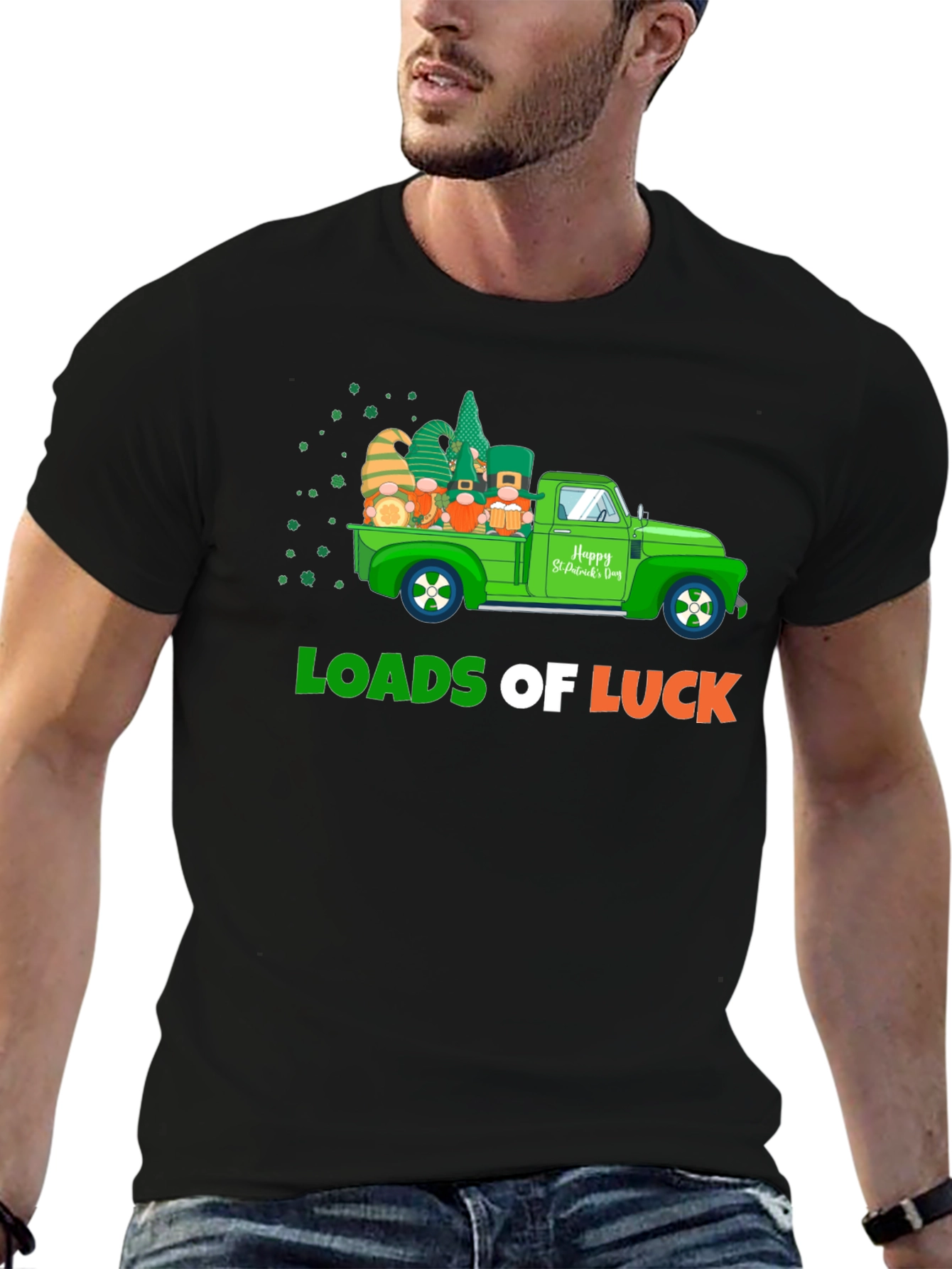 Loads of Luck St. Patricks Day Truck T-Shirt