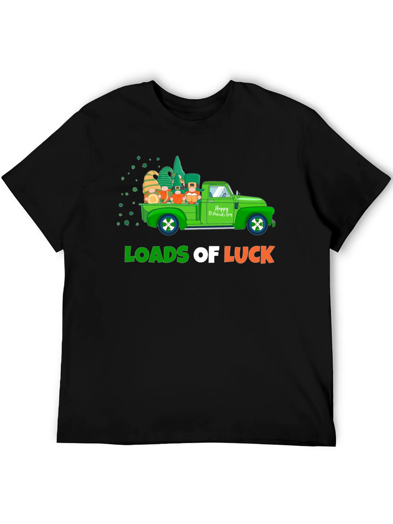 Loads of Luck St. Patricks Day Truck T-Shirt