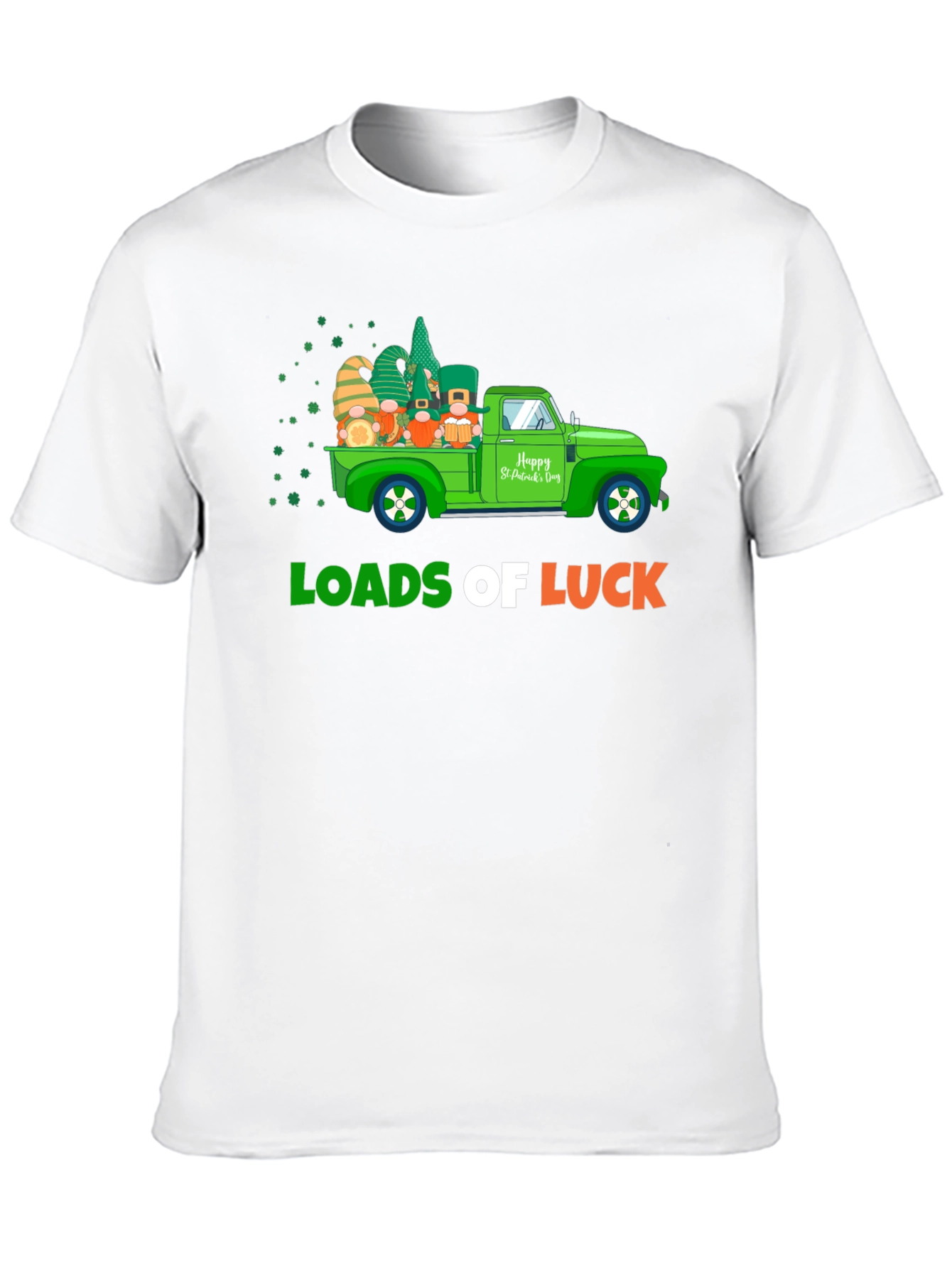 Loads of Luck St. Patricks Day Truck T-Shirt