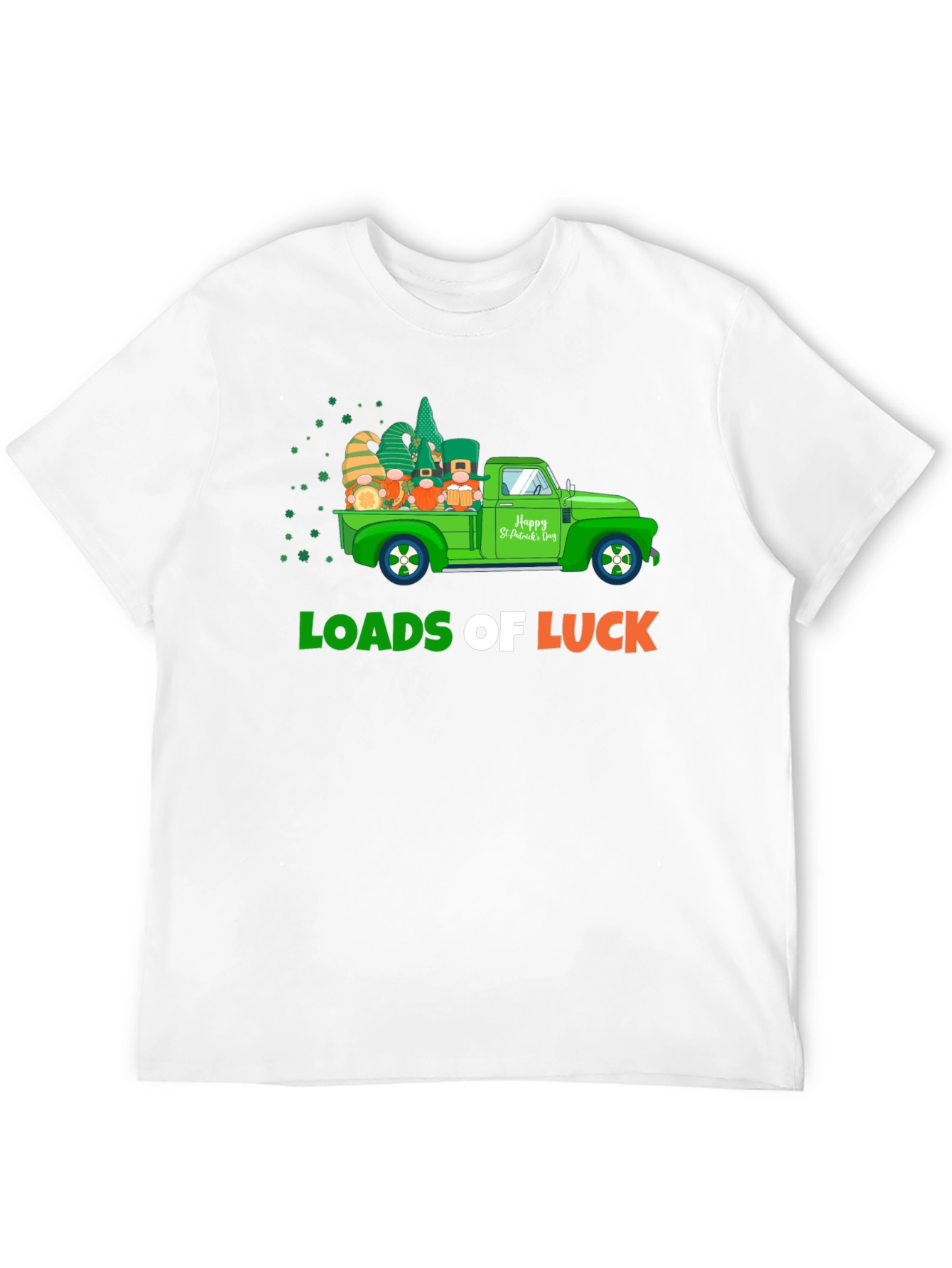 Loads of Luck St. Patricks Day Truck T-Shirt