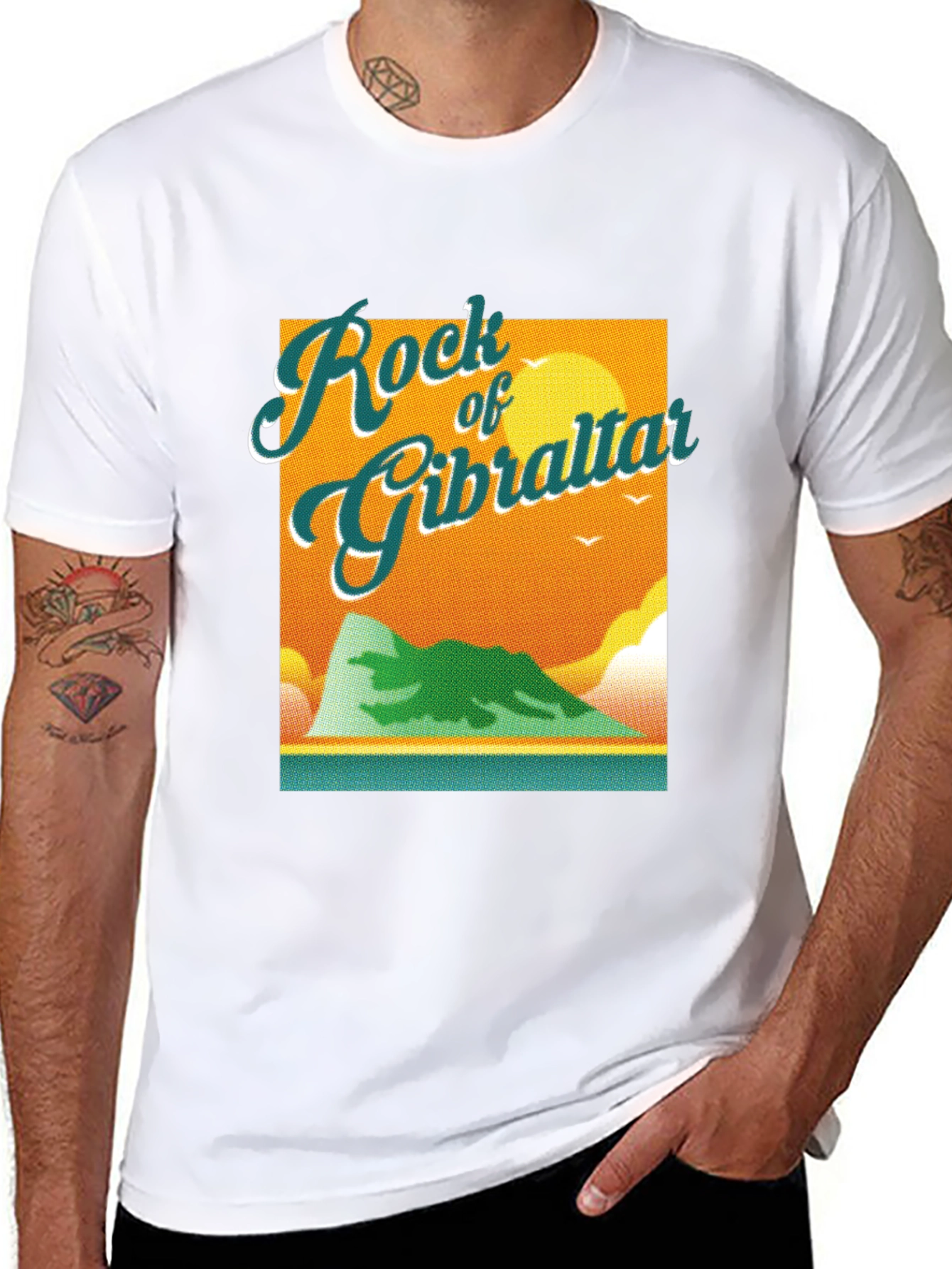 Rock of Gibraltar Graphic Tee