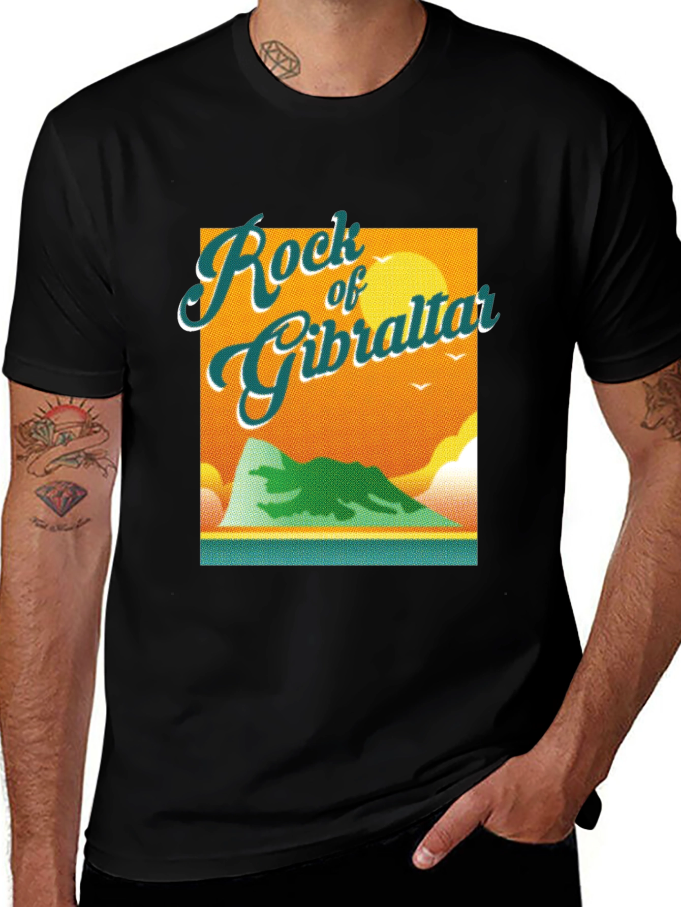 Rock of Gibraltar Graphic Tee