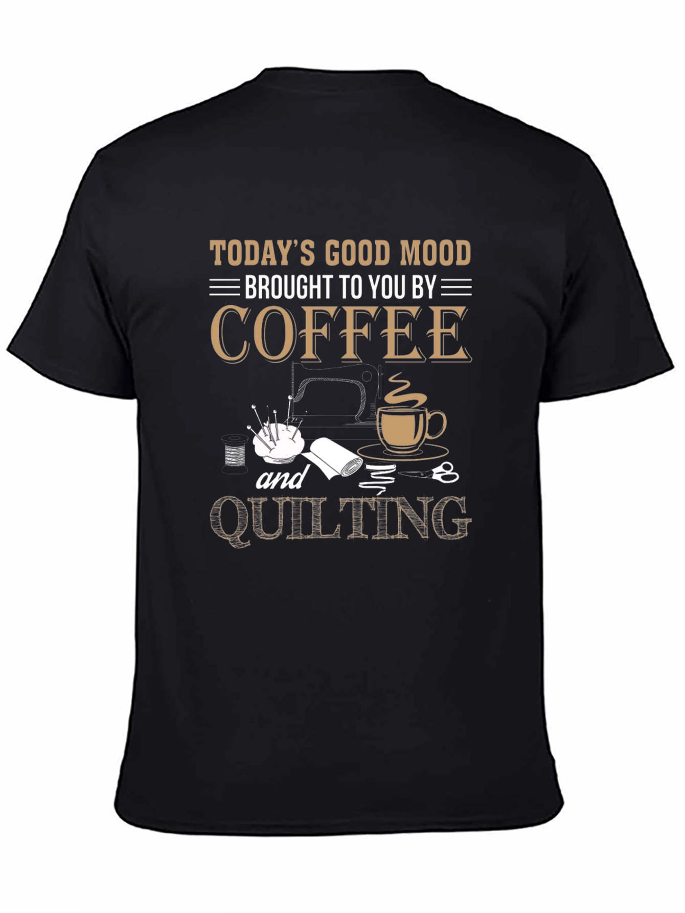 Coffee and Quilting T-Shirt