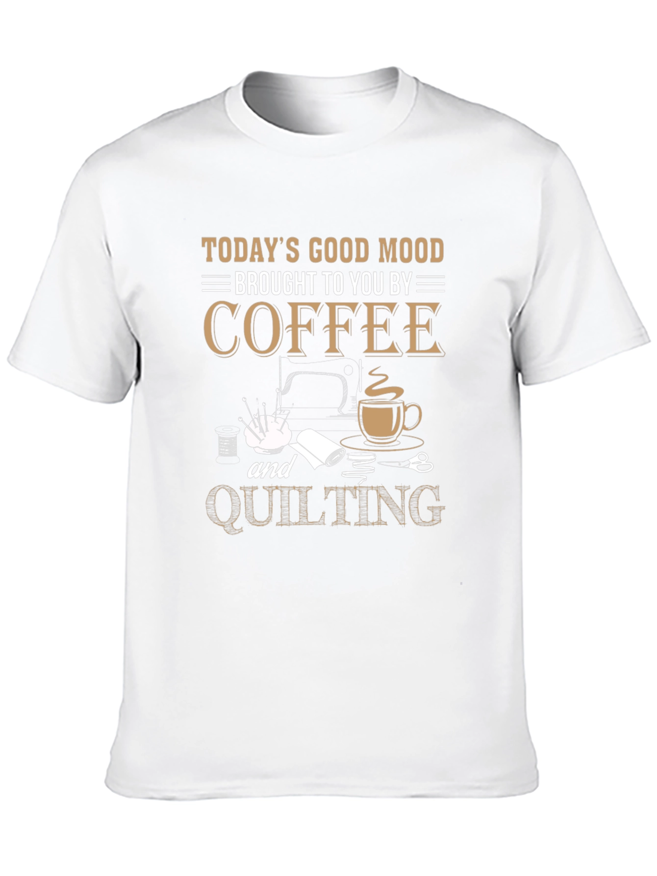 Coffee and Quilting T-Shirt