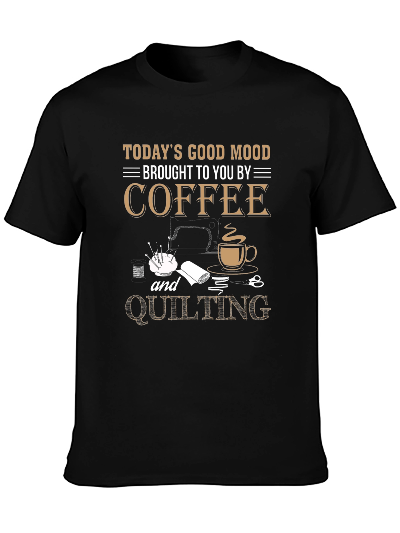 Coffee and Quilting T-Shirt