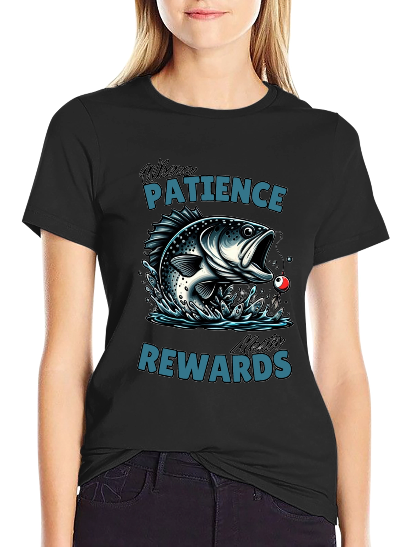 Patience Rewards Angler T-Shirt