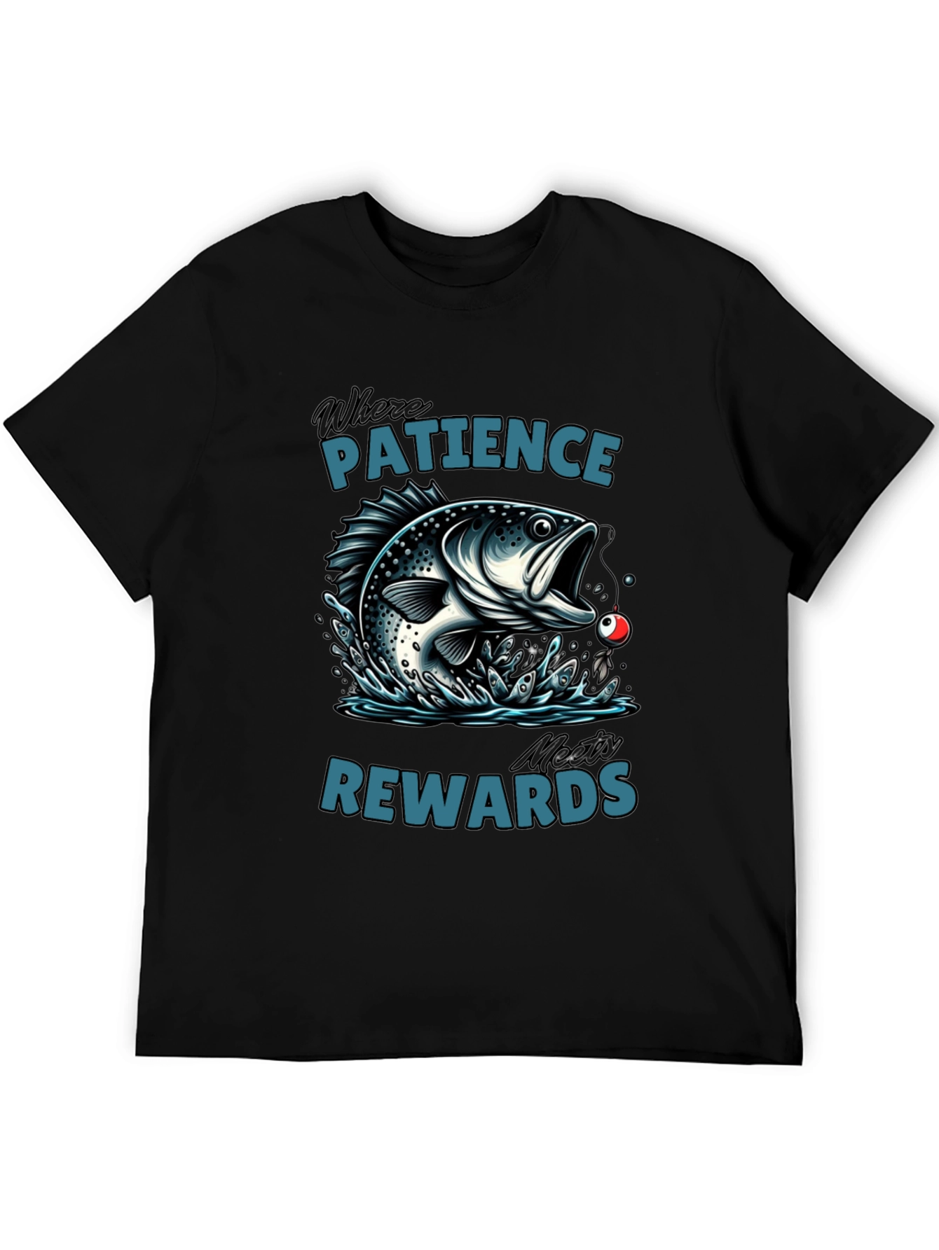 Patience Rewards Angler T-Shirt