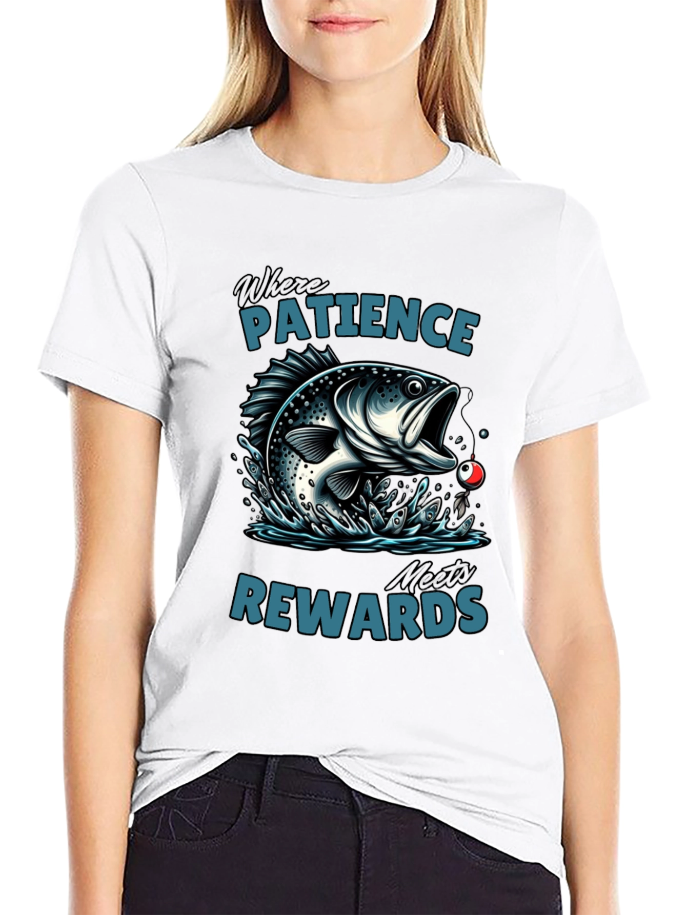 Patience Rewards Angler T-Shirt