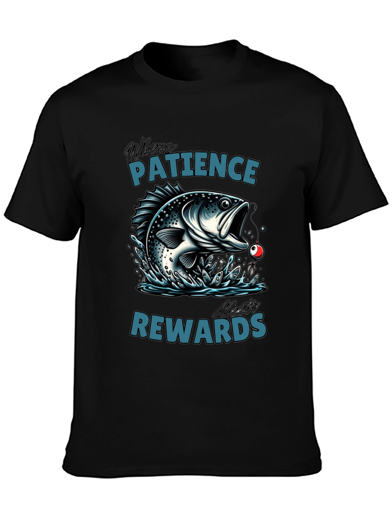 Patience Rewards Angler T-Shirt