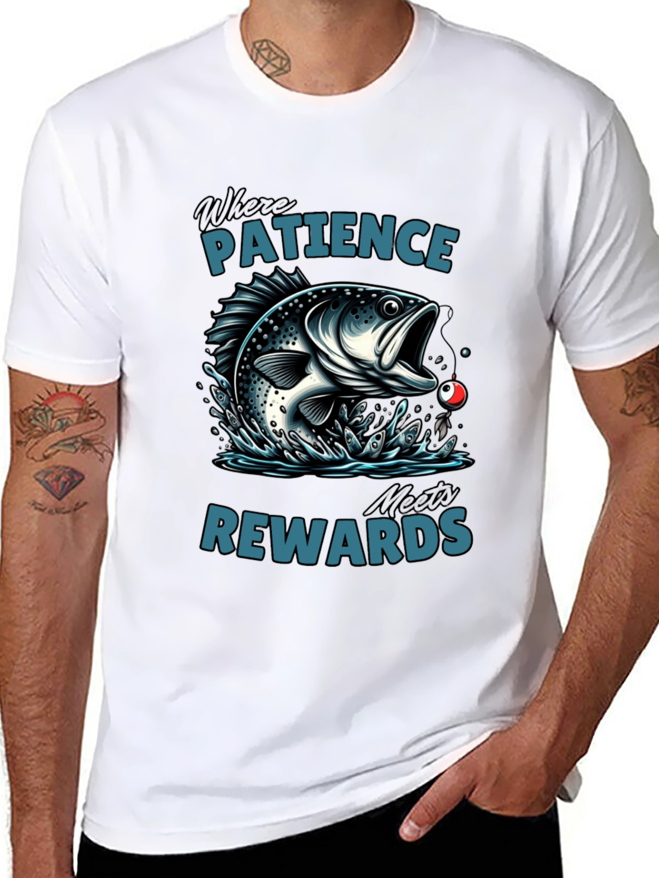 Patience Rewards Angler T-Shirt