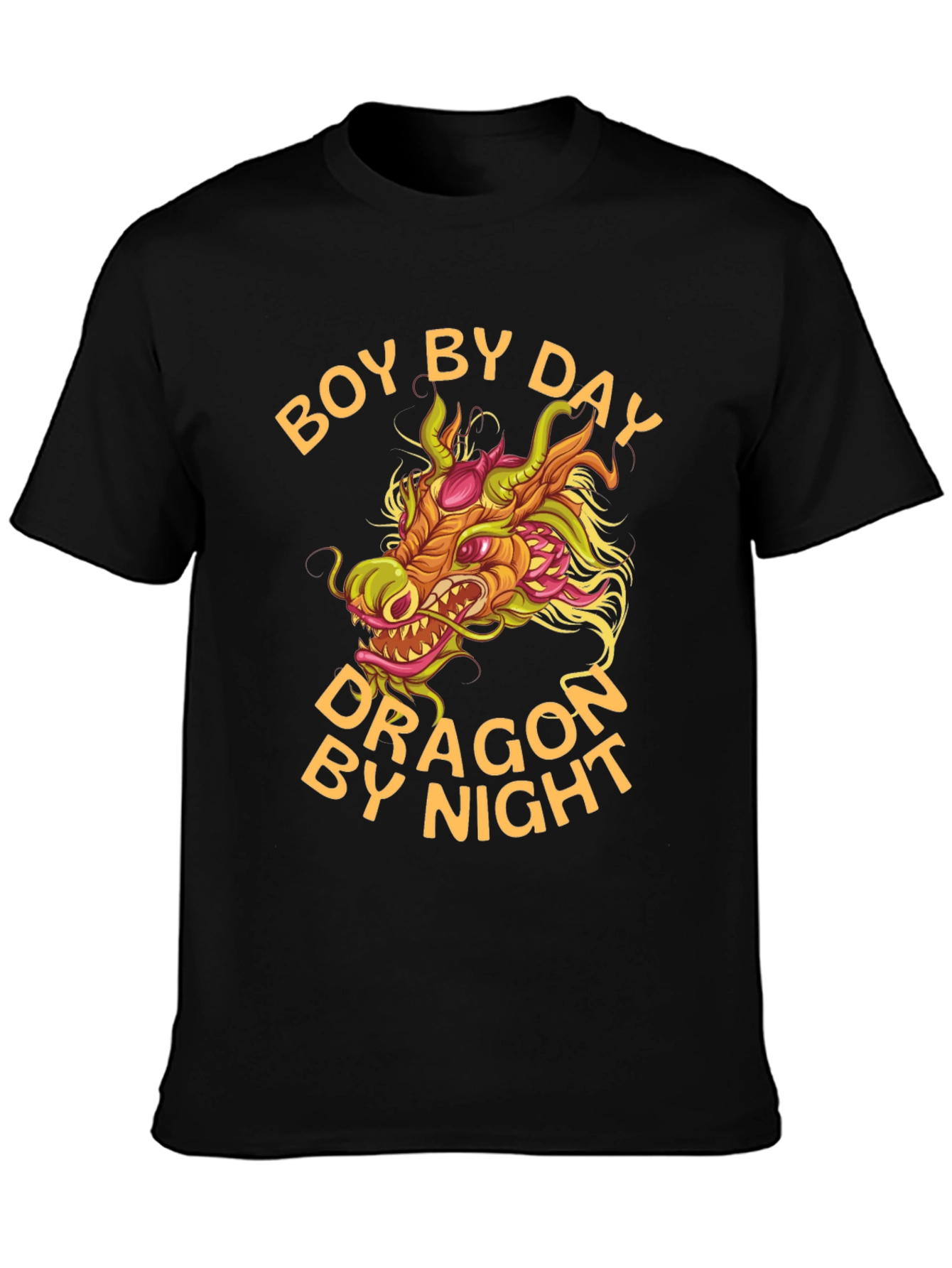 Boy by Day Dragon by Night Graphic Tee