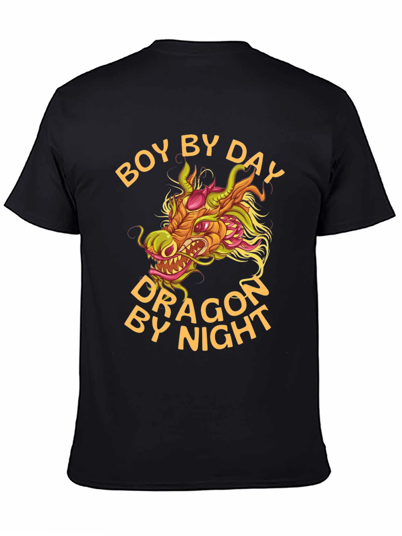 Boy by Day Dragon by Night Graphic Tee