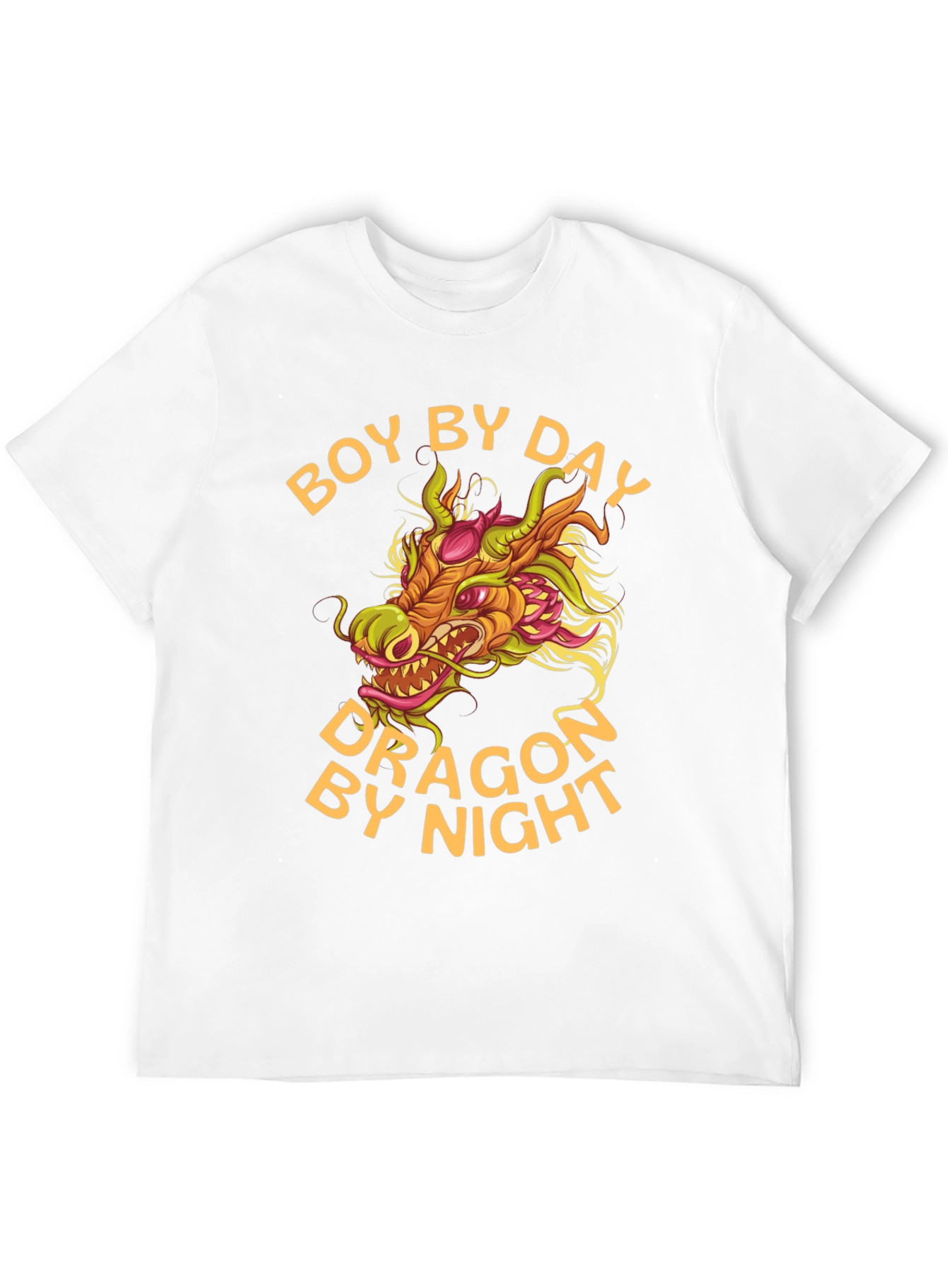 Boy by Day Dragon by Night Graphic Tee