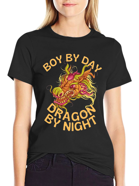 Boy by Day Dragon by Night Graphic Tee