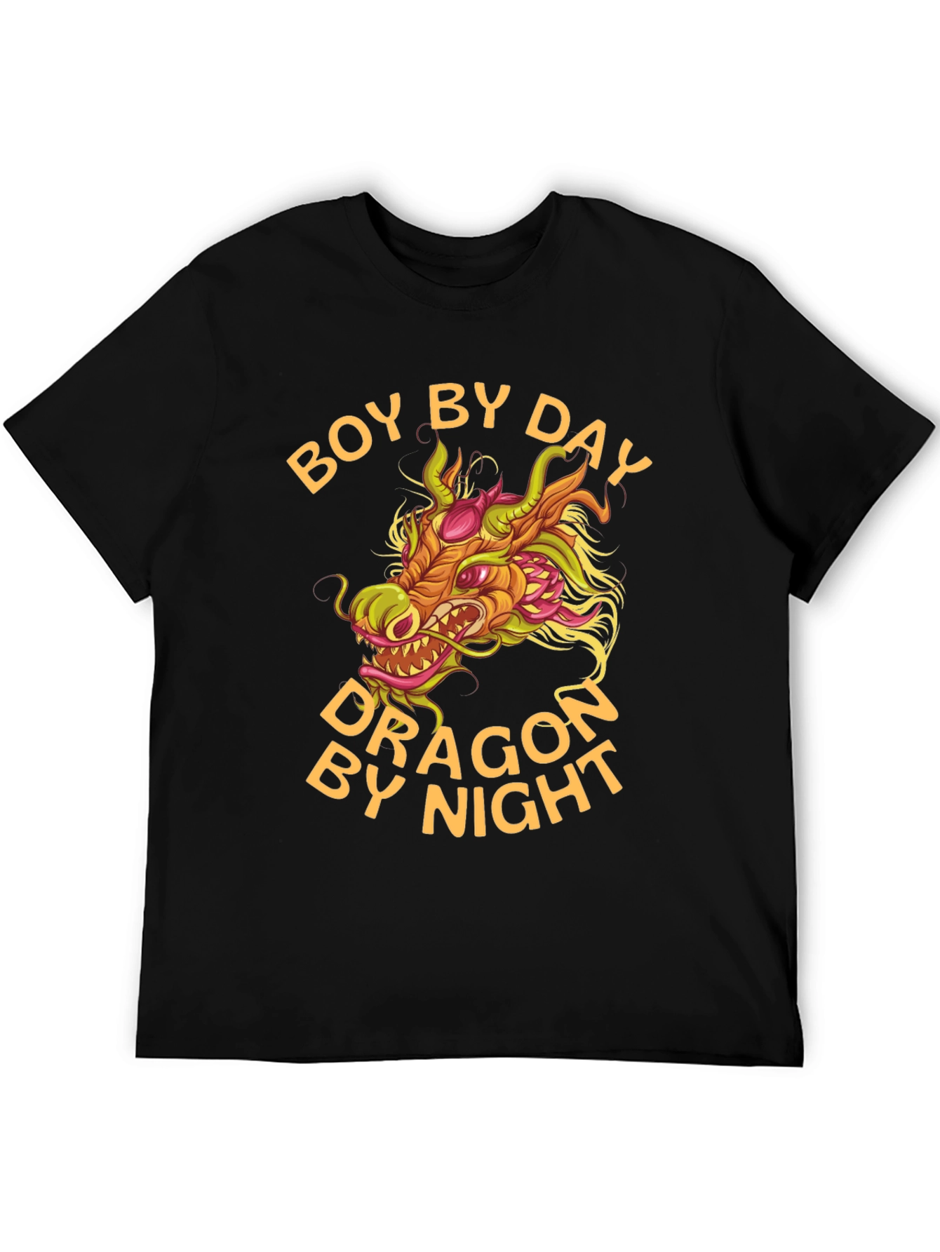 Boy by Day Dragon by Night Graphic Tee