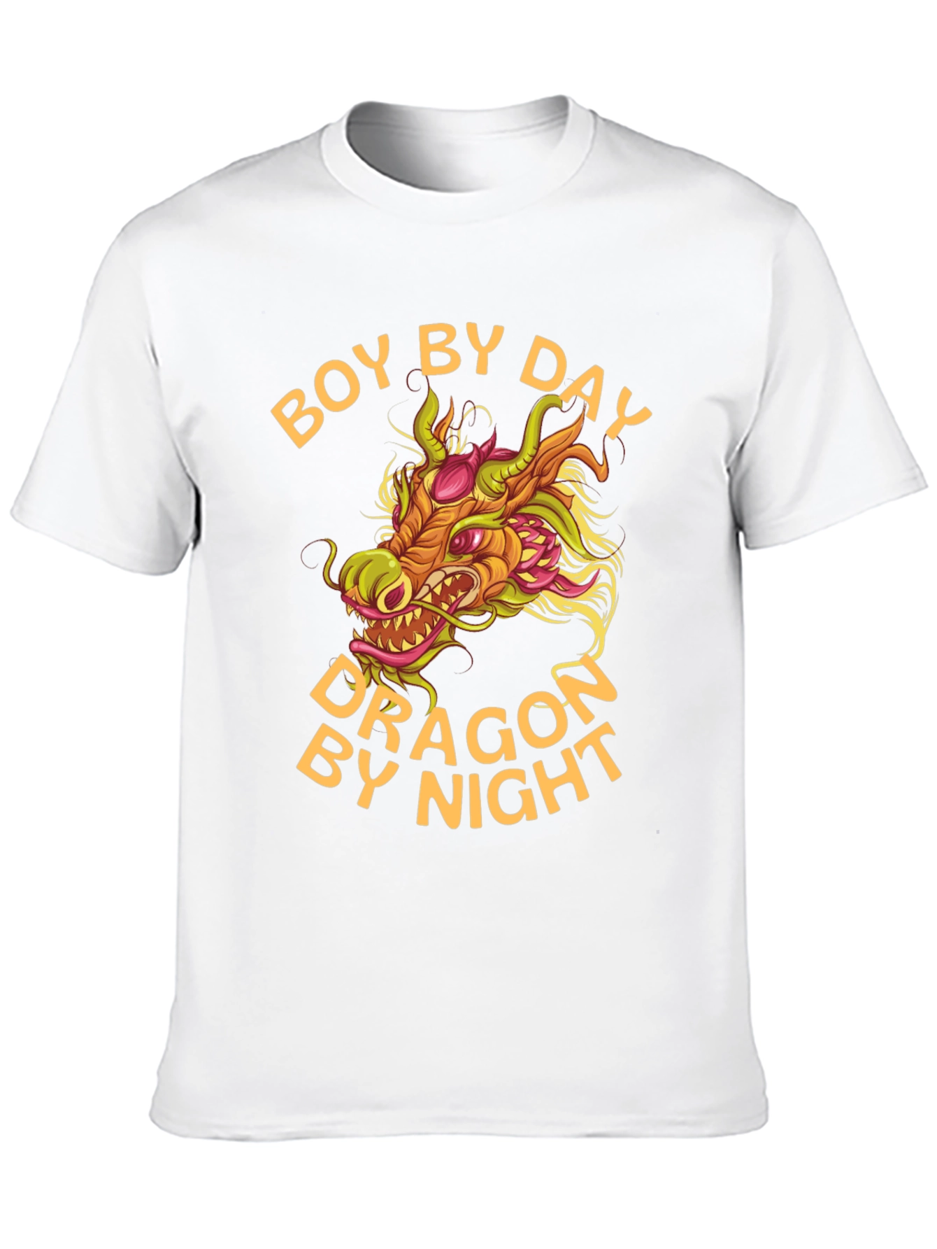 Boy by Day Dragon by Night Graphic Tee