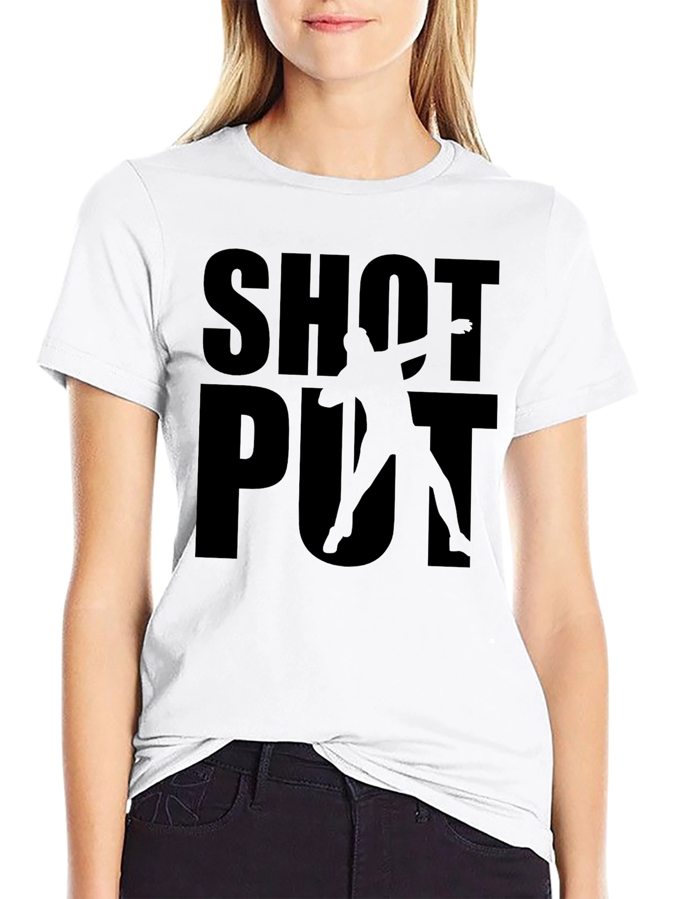 Shot Put Graphic Tee - Athletic Sportswear