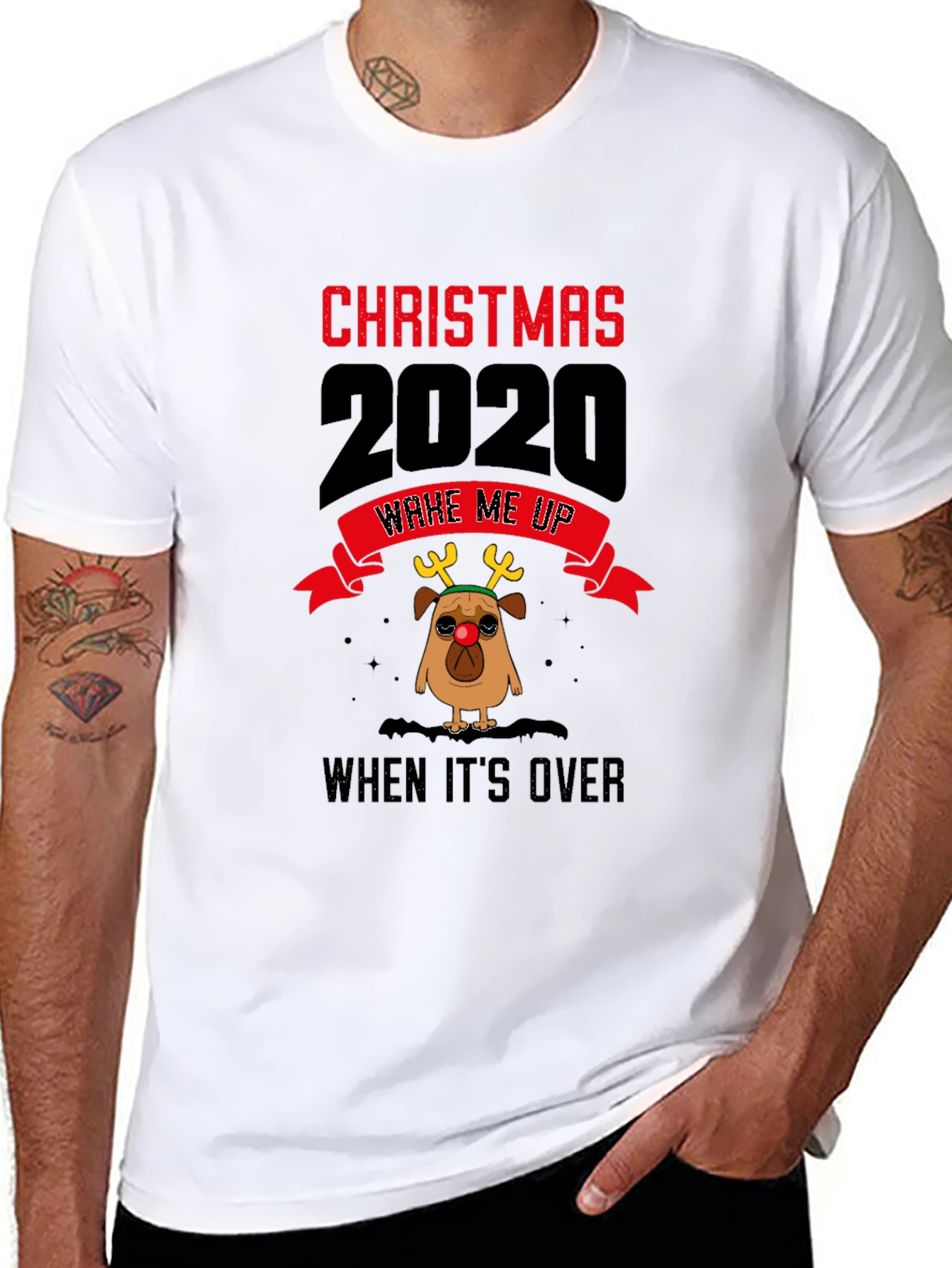 Christmas 2020 Wake Me Up T-Shirt