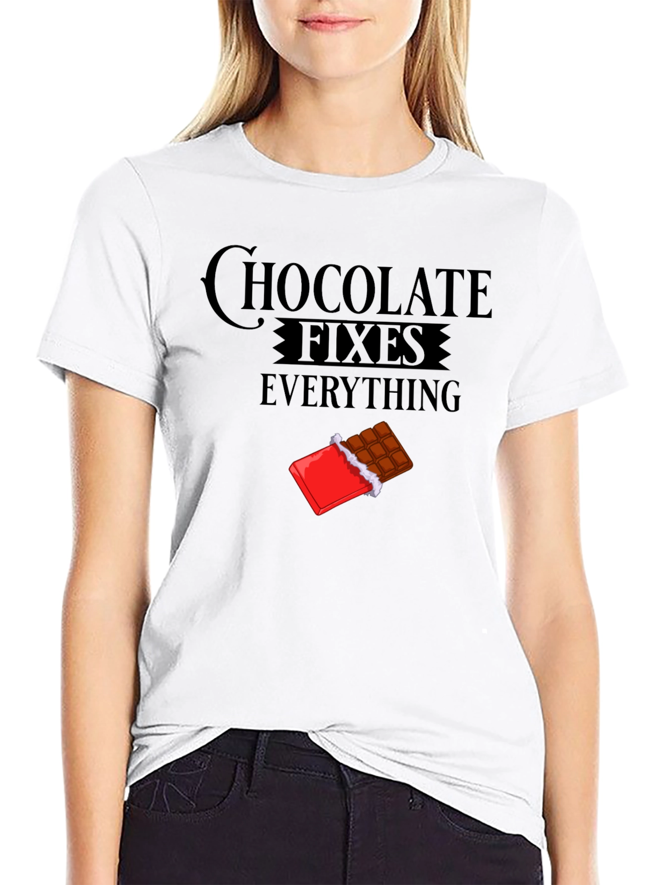 Chocolate Fixes Everything T-Shirt