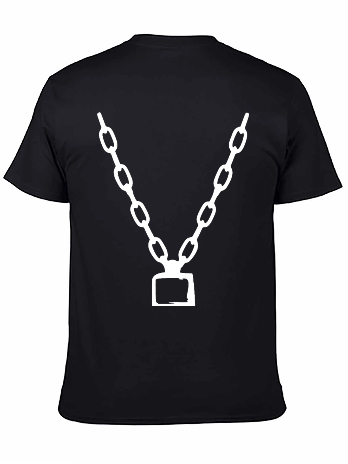 Chain Graphic T-Shirt - Modern Style