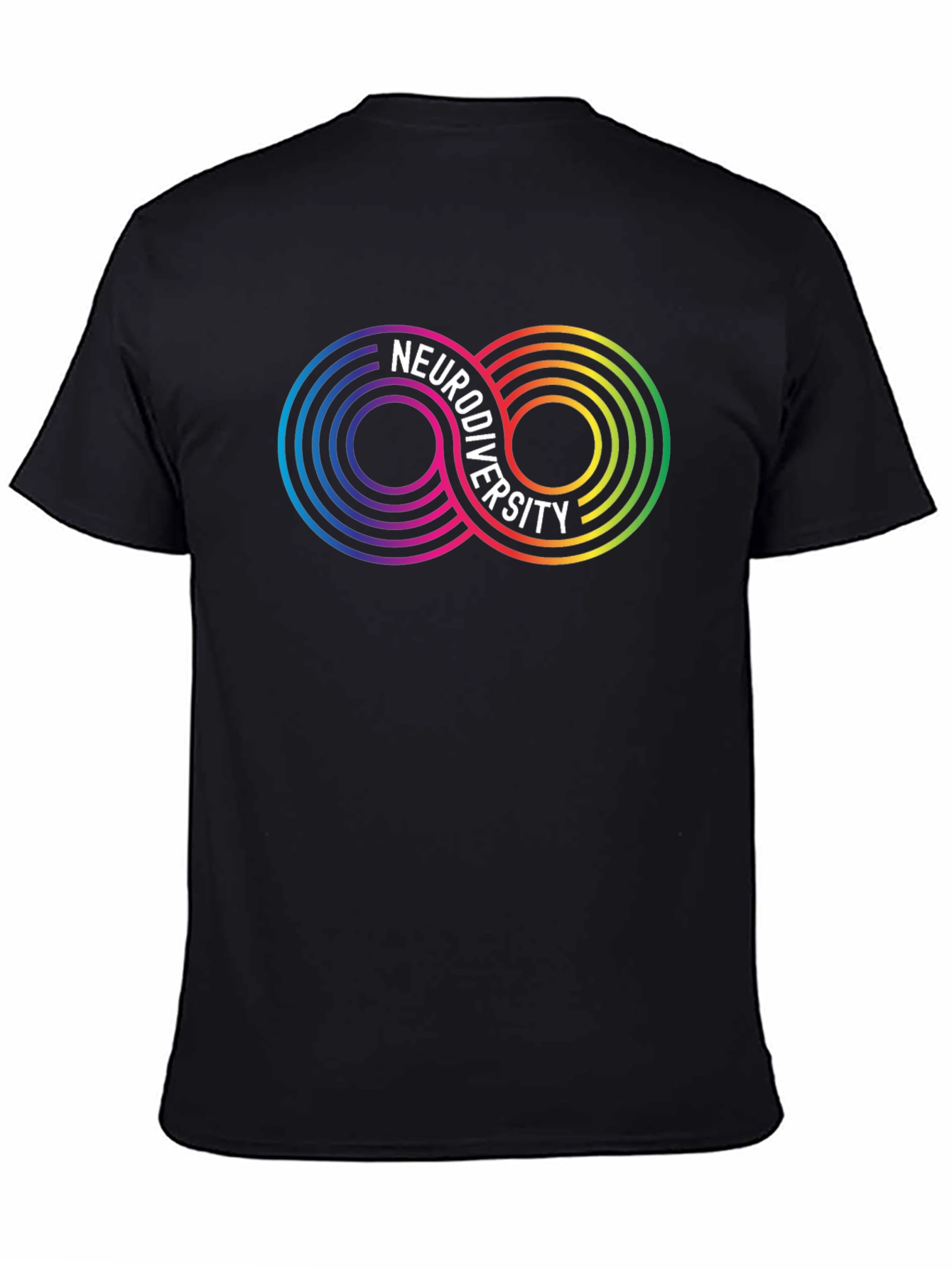 Neurodiversity Infinity Symbol Graphic T-Shirt