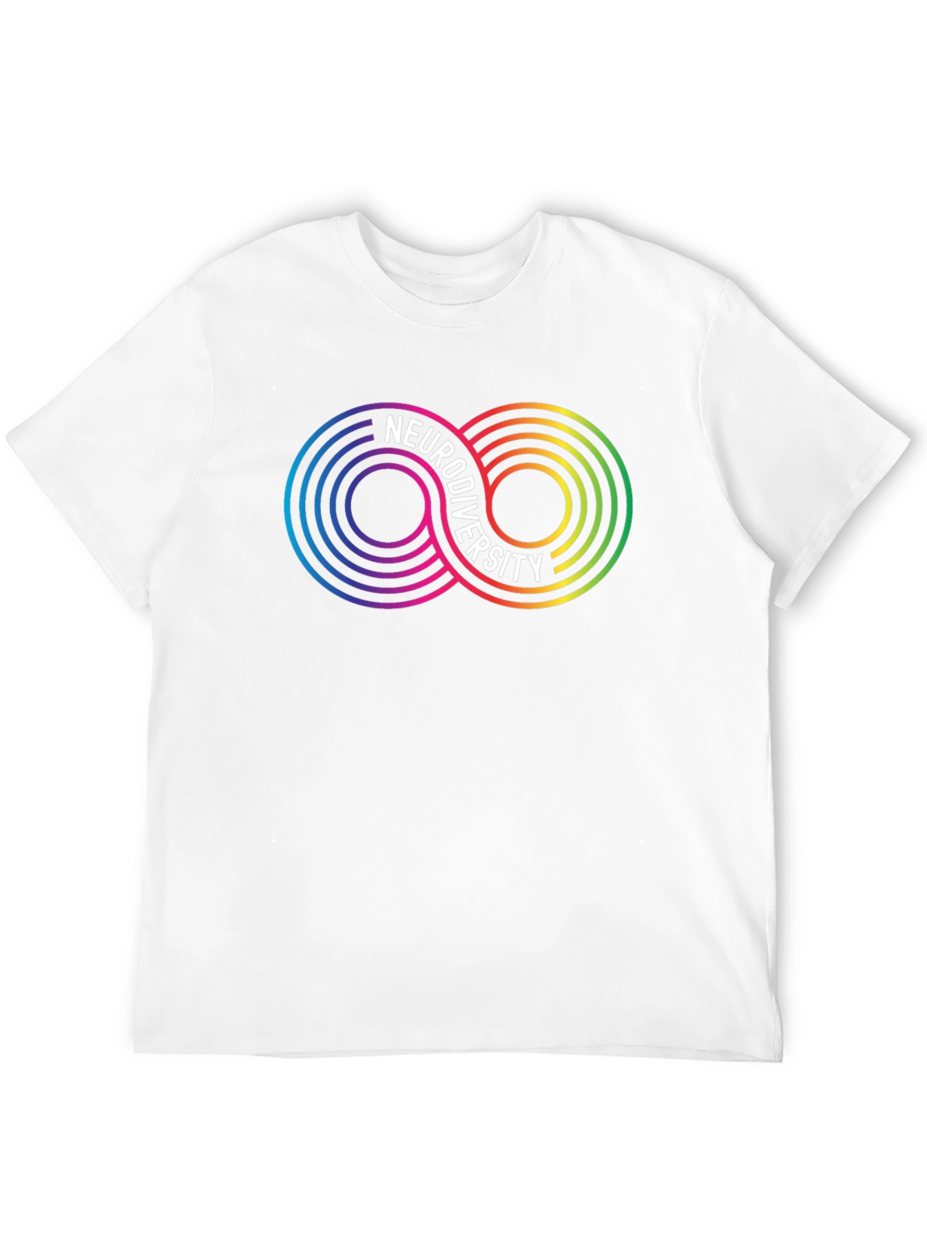 Neurodiversity Infinity Symbol Graphic T-Shirt
