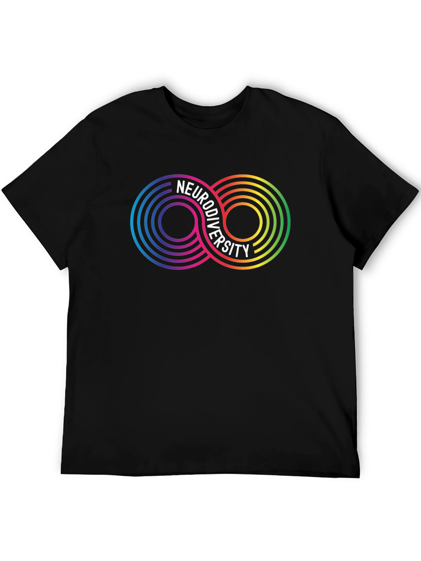 Neurodiversity Infinity Symbol Graphic T-Shirt