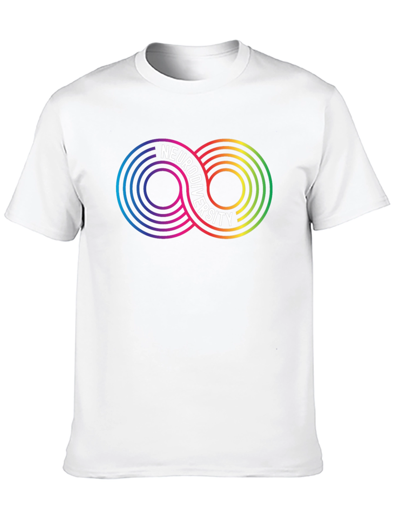 Neurodiversity Infinity Symbol Graphic T-Shirt