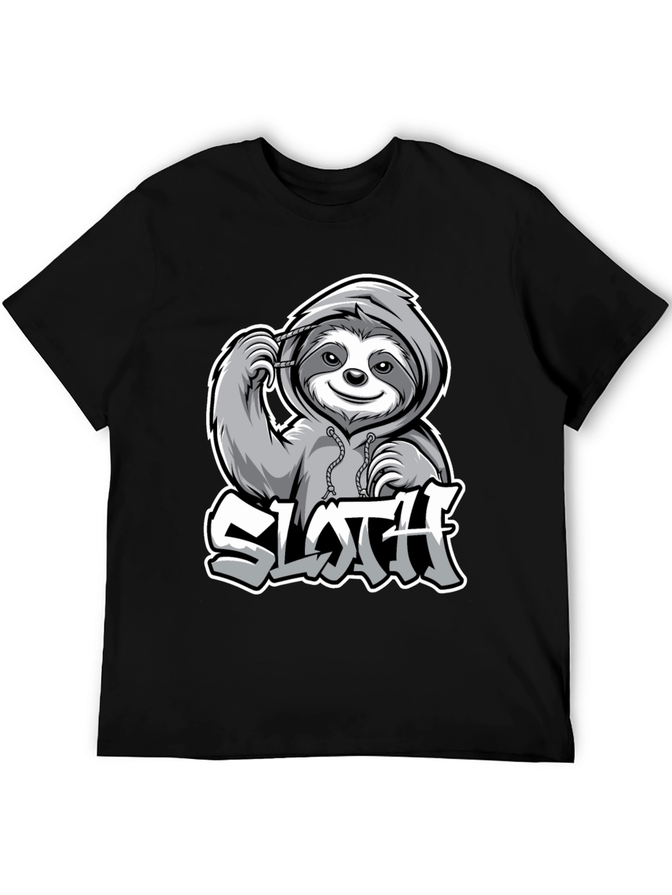 Sloth Graphic Tee - Lazy Day Style