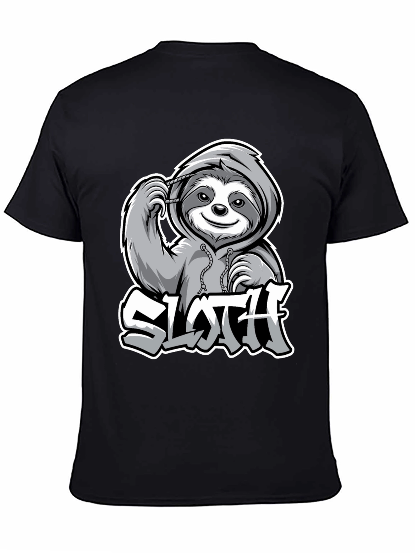 Sloth Graphic Tee - Lazy Day Style