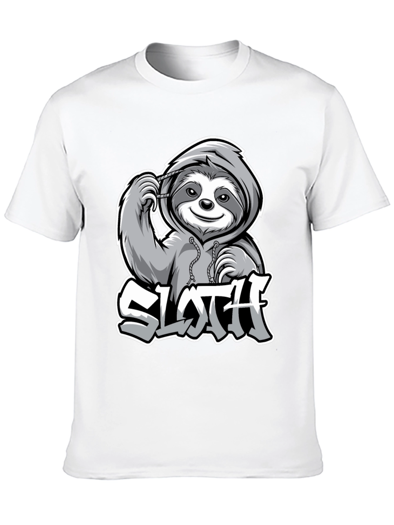 Sloth Graphic Tee - Lazy Day Style