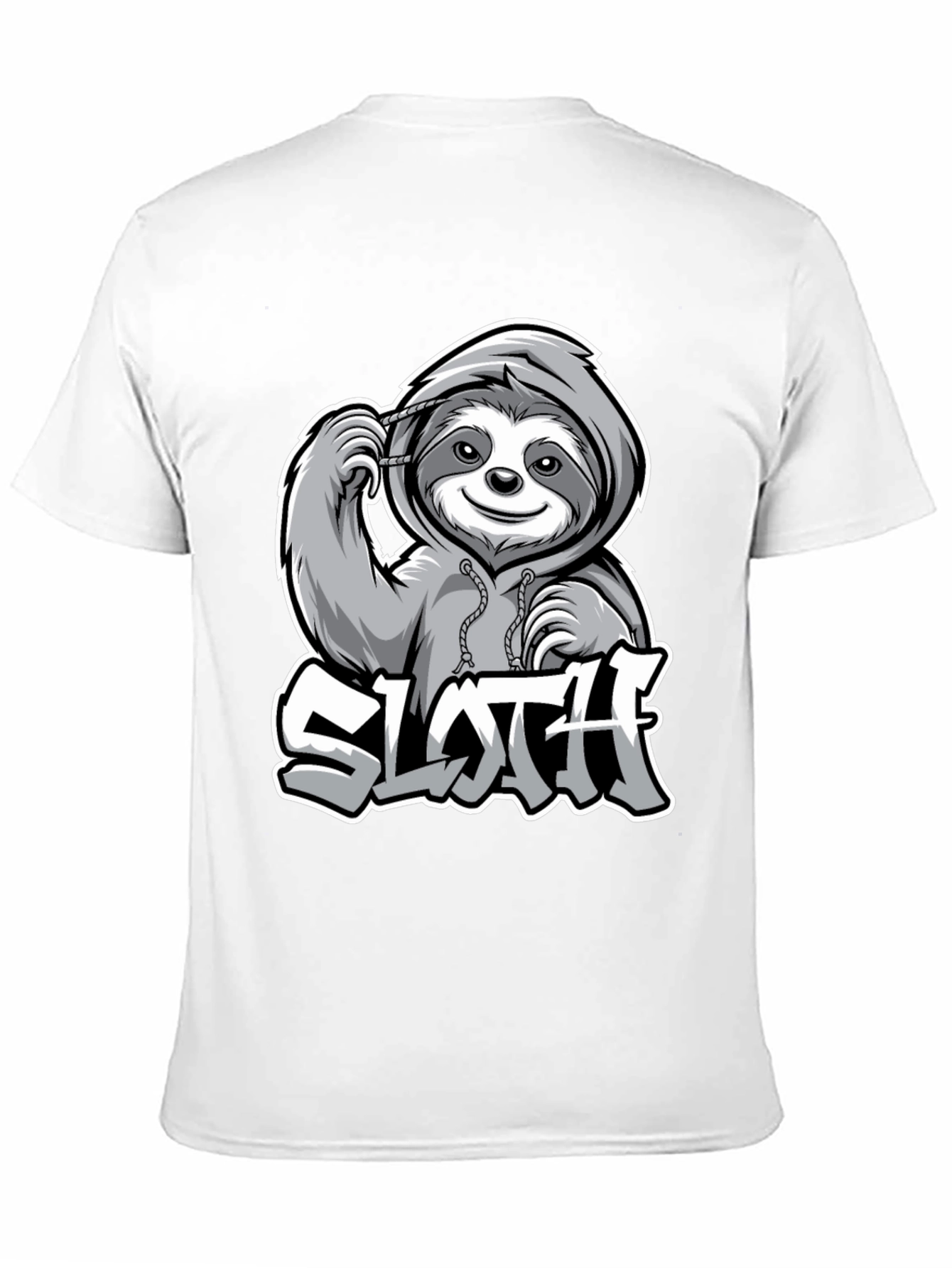 Sloth Graphic Tee - Lazy Day Style