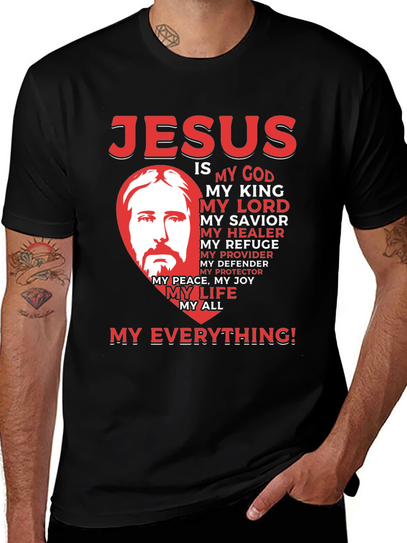 Jesus is My Everything Graphic T-Shirt