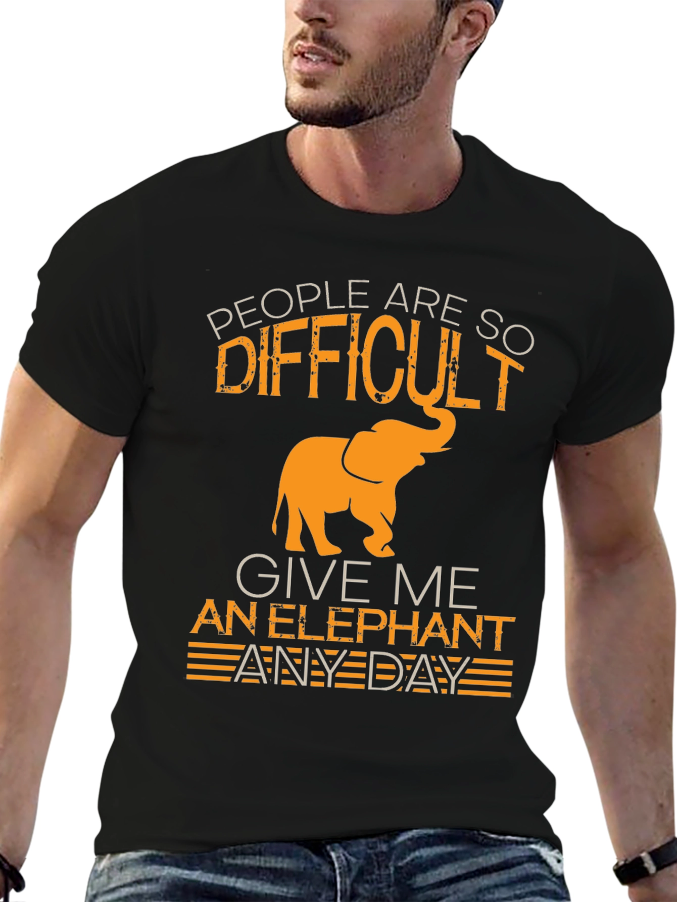 Difficult People? Give me an Elephant T-Shirt