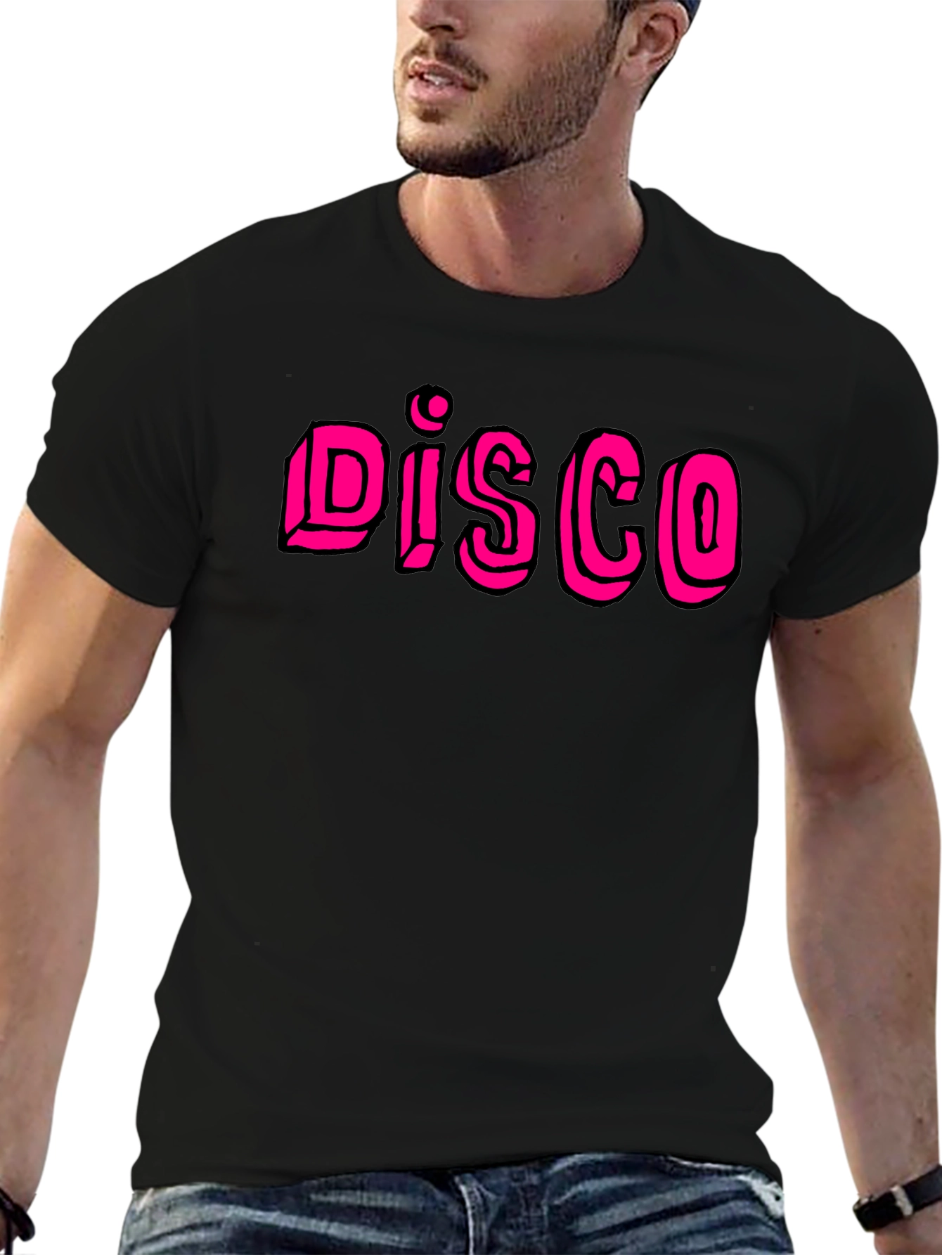 Retro Disco Graphic Tee - Bold & Stylish!