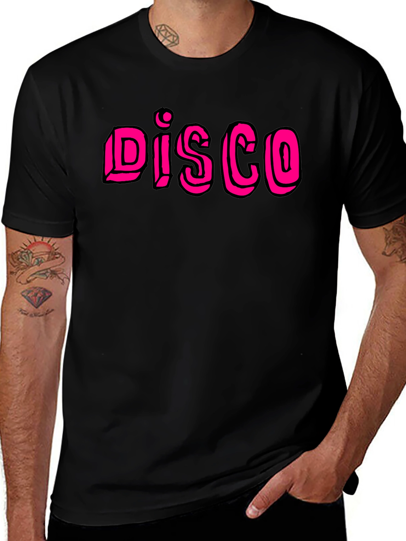 Retro Disco Graphic Tee - Bold & Stylish!